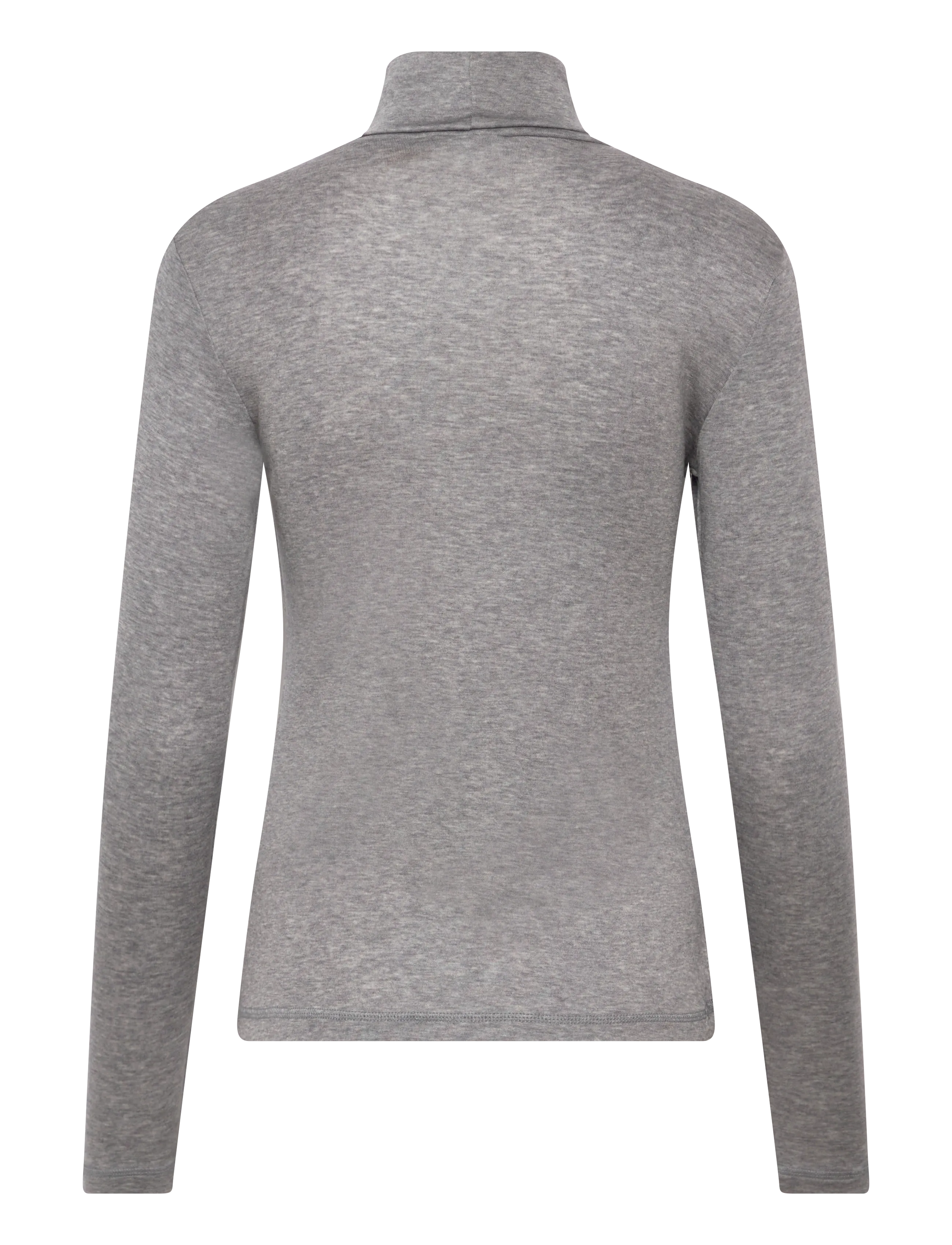 Culture - CUalthea Wool Rollneck - kõrge kaelusega džemprid - mid grey melange - 1