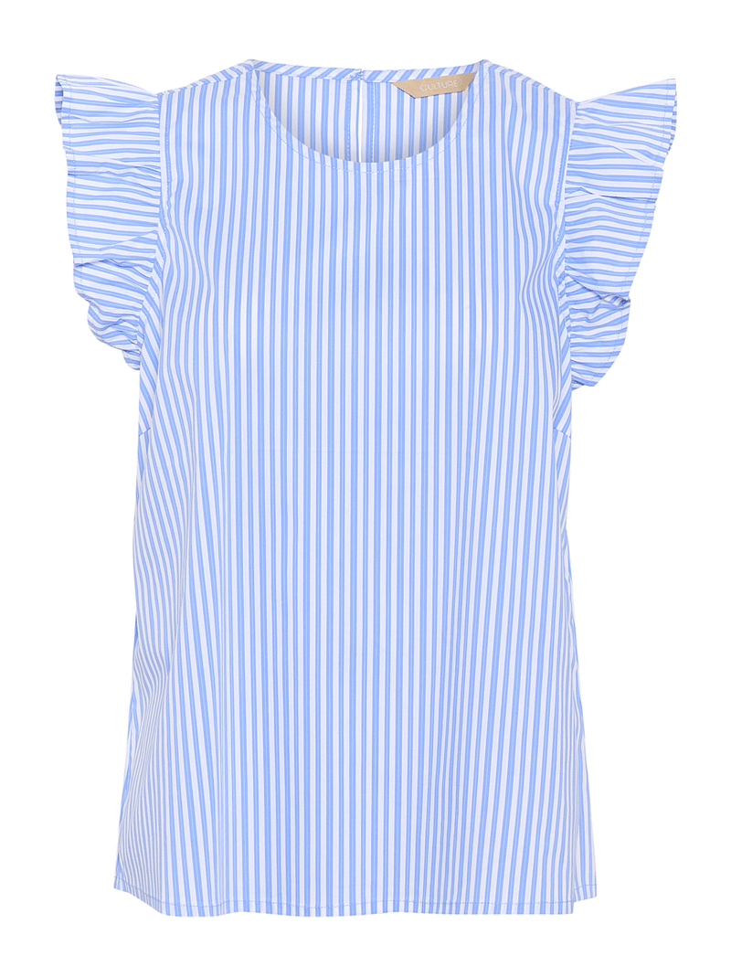 Culture - CUjilla Bjørg Sleeveless Blouse - sleeveless blouses - ultramarine - 1
