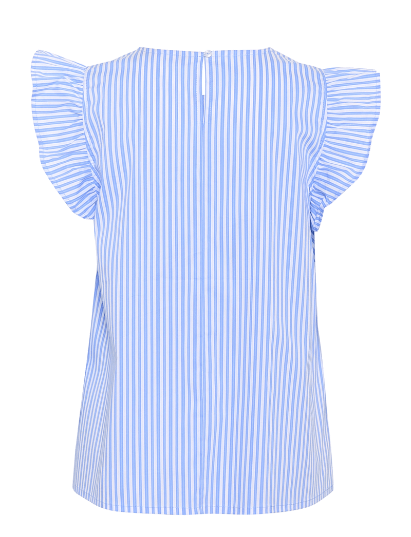 Culture - CUjilla Bjørg Sleeveless Blouse - sleeveless blouses - ultramarine - 2