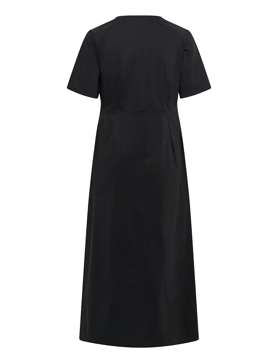 Culture - CUberri Antoinett SS Dress - sommerkjoler - black - 1