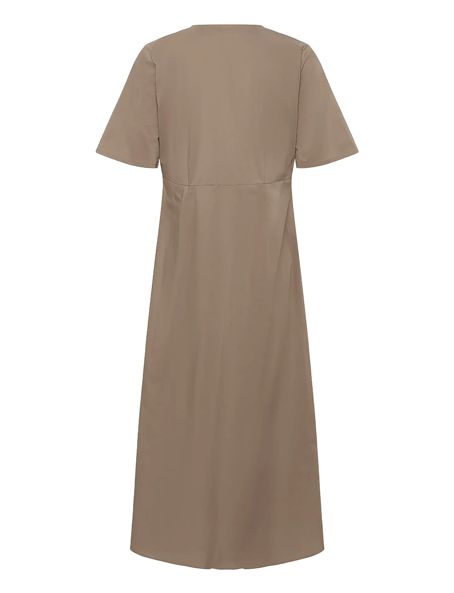 Culture - CUberri Antoinett SS Dress - suvekleidid - pine bark - 2