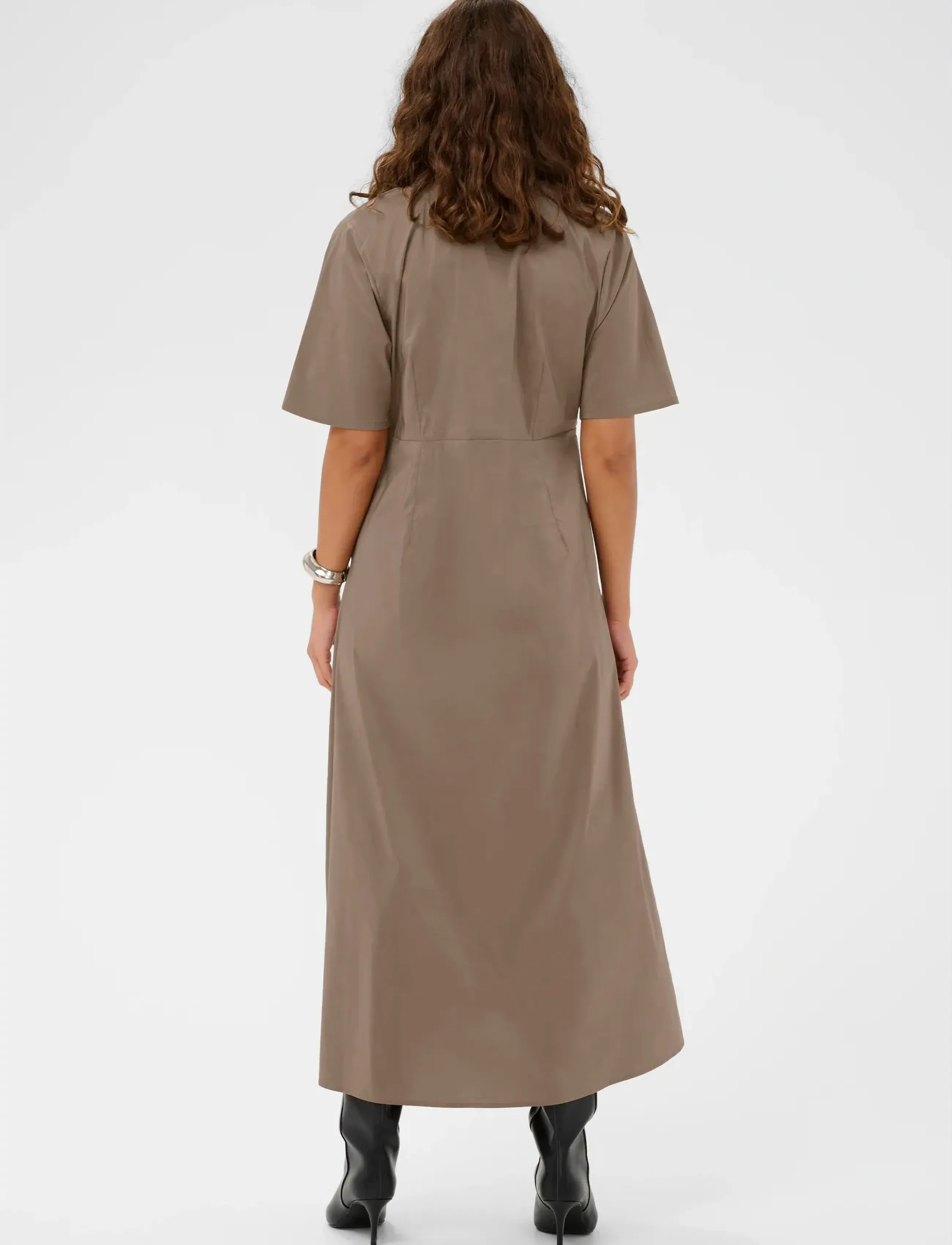 Culture - CUberri Antoinett SS Dress - zomerjurken - pine bark - 3