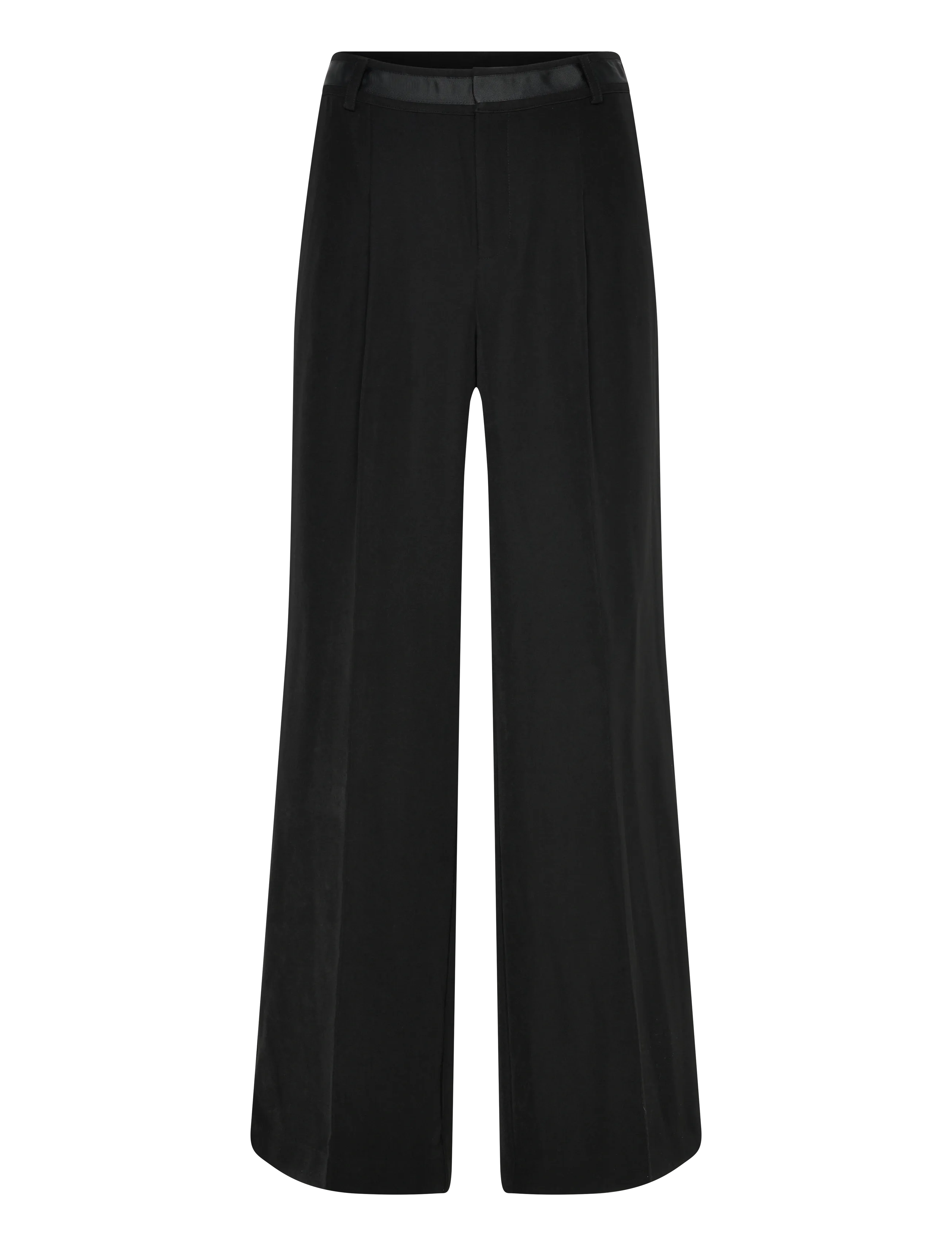 Culture CUannagrethe Clara Pants - Transitional Layering - BLACK / black
