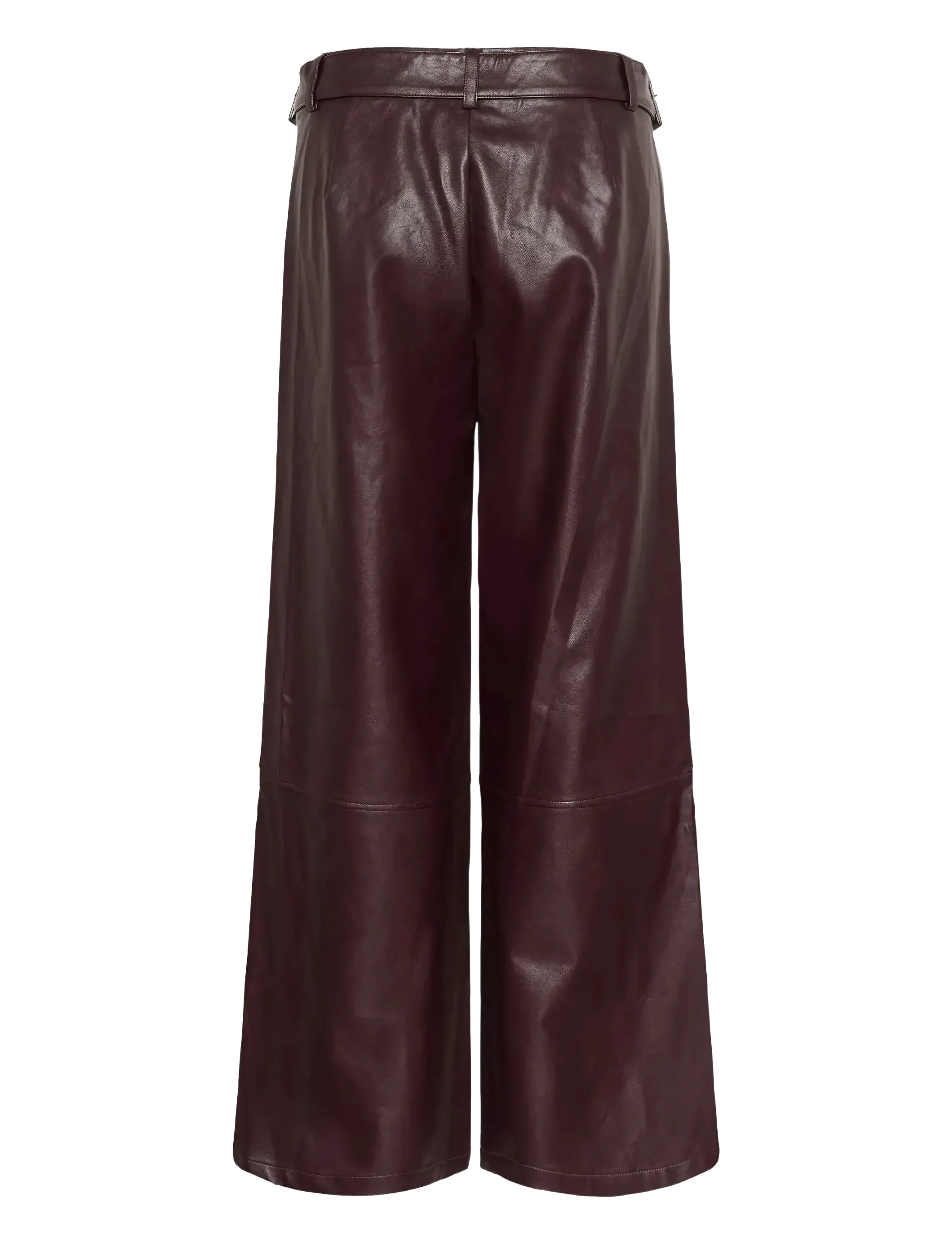 Culture - CUlilli PU Pants - spodnie skórzane - decadent chocolate - 2