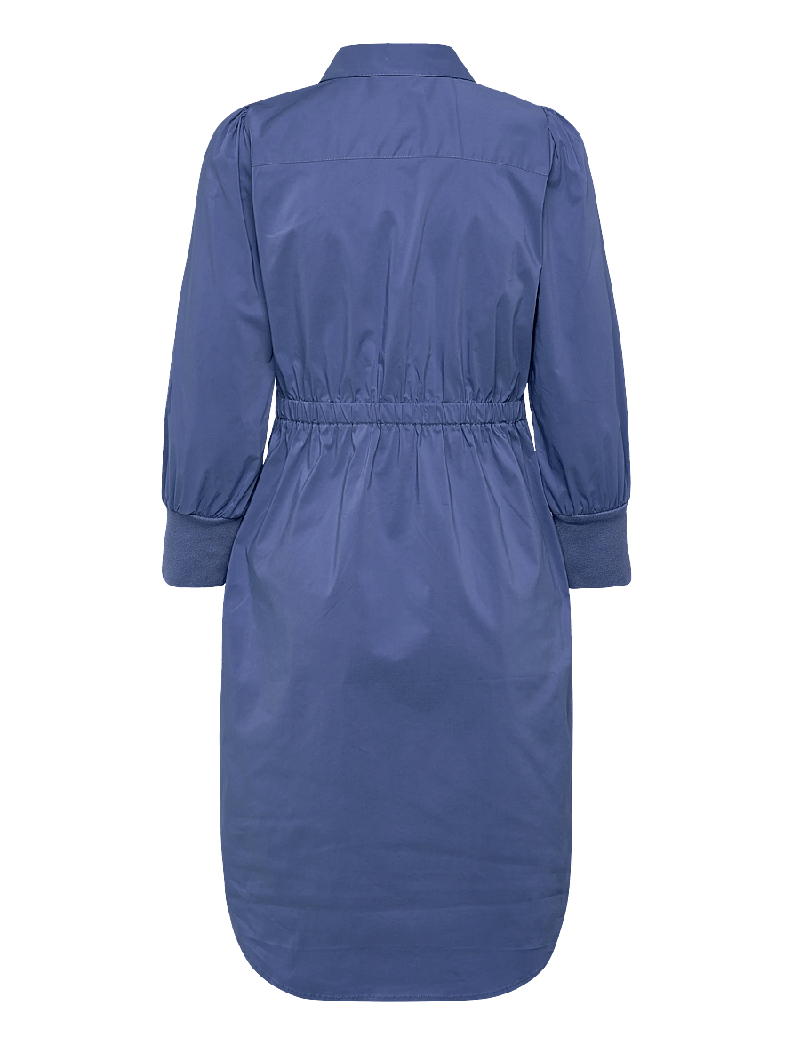 Culture - CUtoyam Antoinett Rib Dress - robes chemises - bijou blue - 1