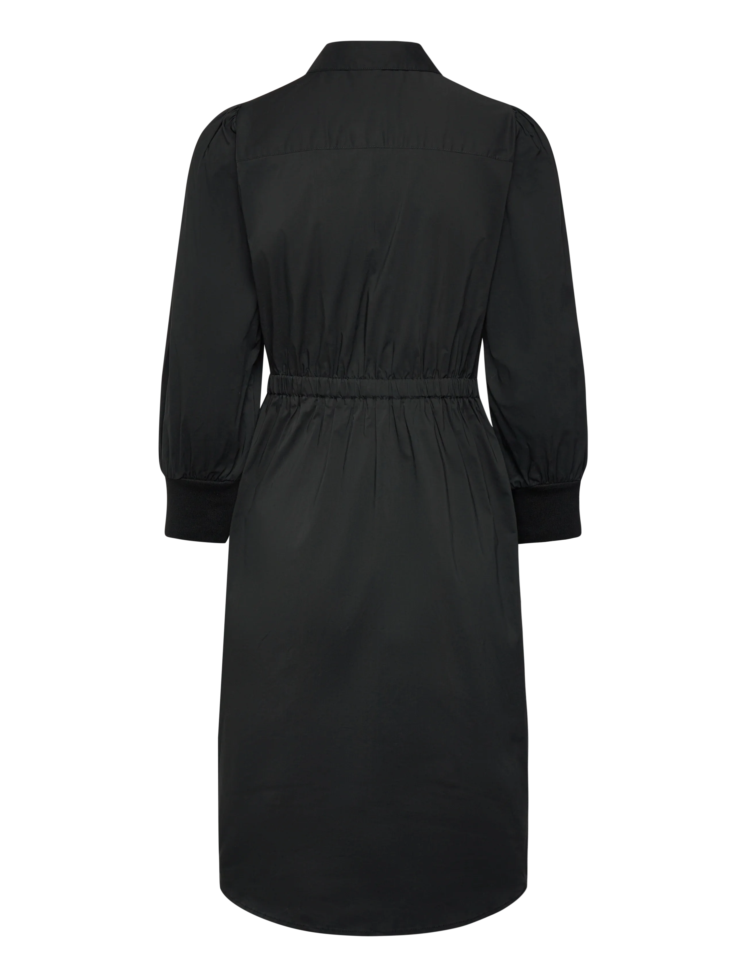 Culture - CUtoyam Antoinett Rib Dress - robes chemises - black - 1