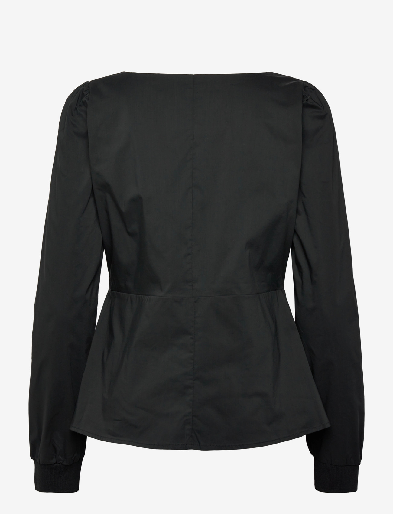 Culture - CUtoyam Antoinett Blouse - langærmede bluser - black - 1