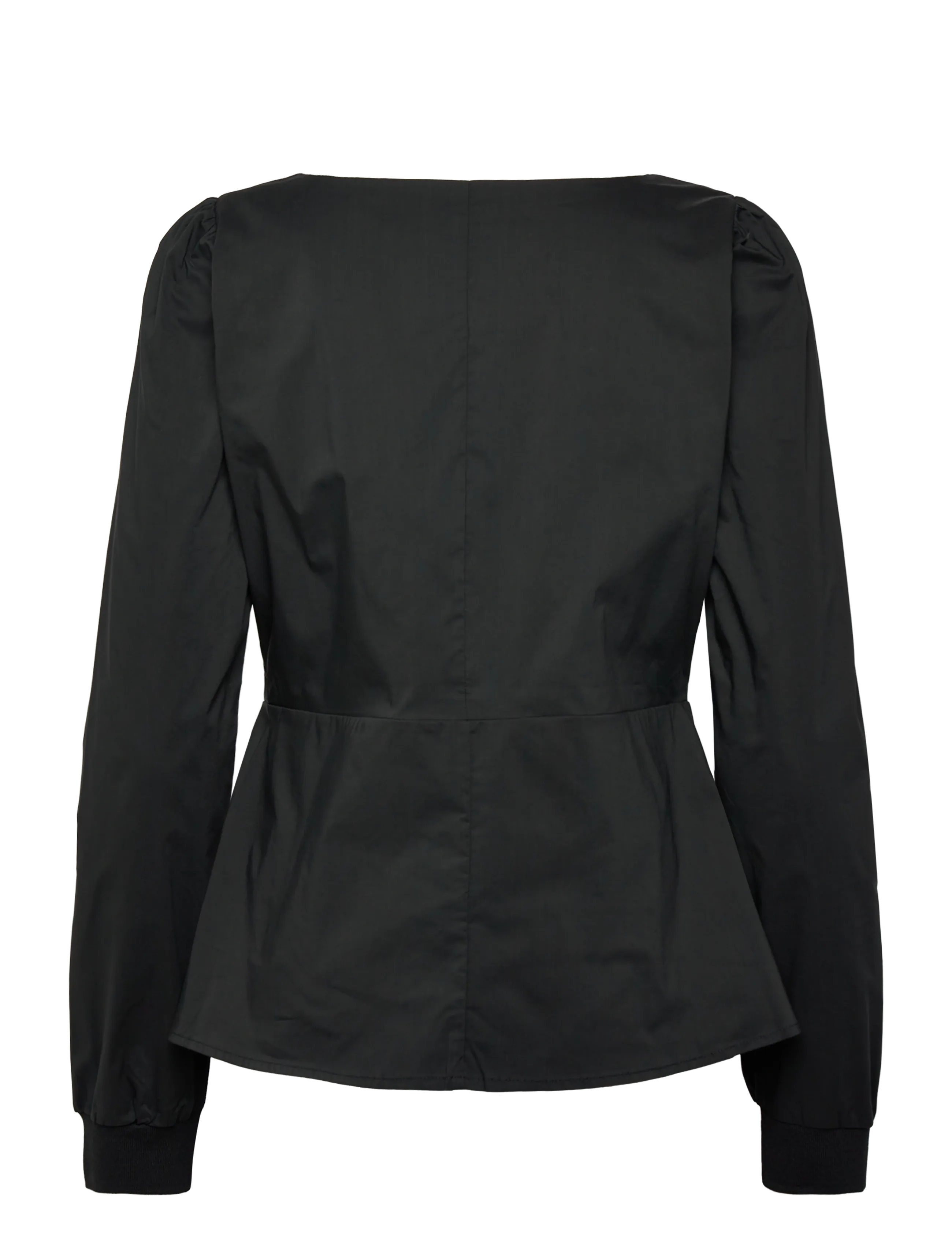 Culture - CUtoyam Antoinett Blouse - langärmlige blusen - black - 1