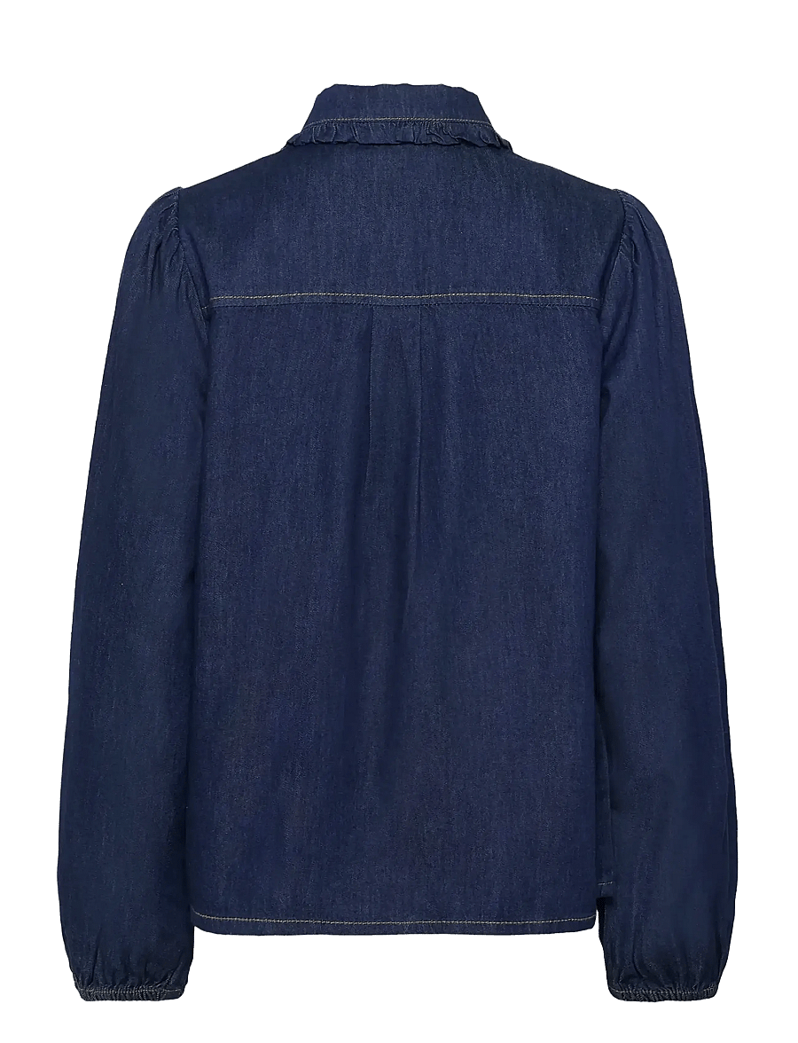 Culture - CUhilka Arpa Shirt - langärmlige hemden - rinse wash - 2