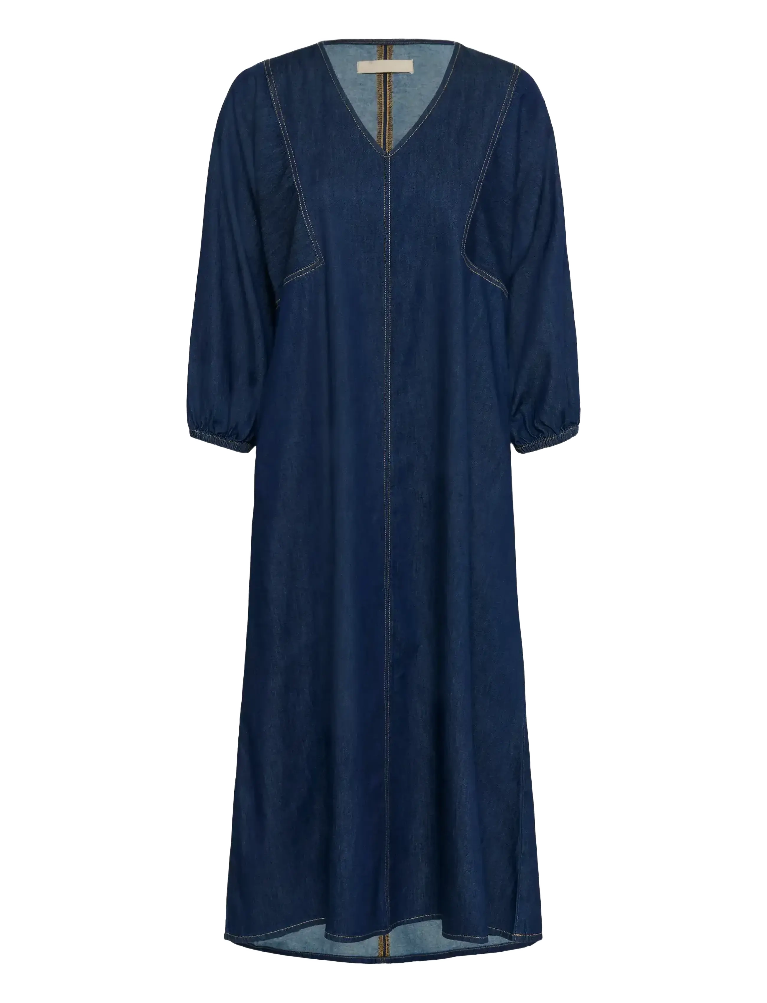 Culture CUhilka Arpa Dress - Midi dresses - RINSE WASH / blue