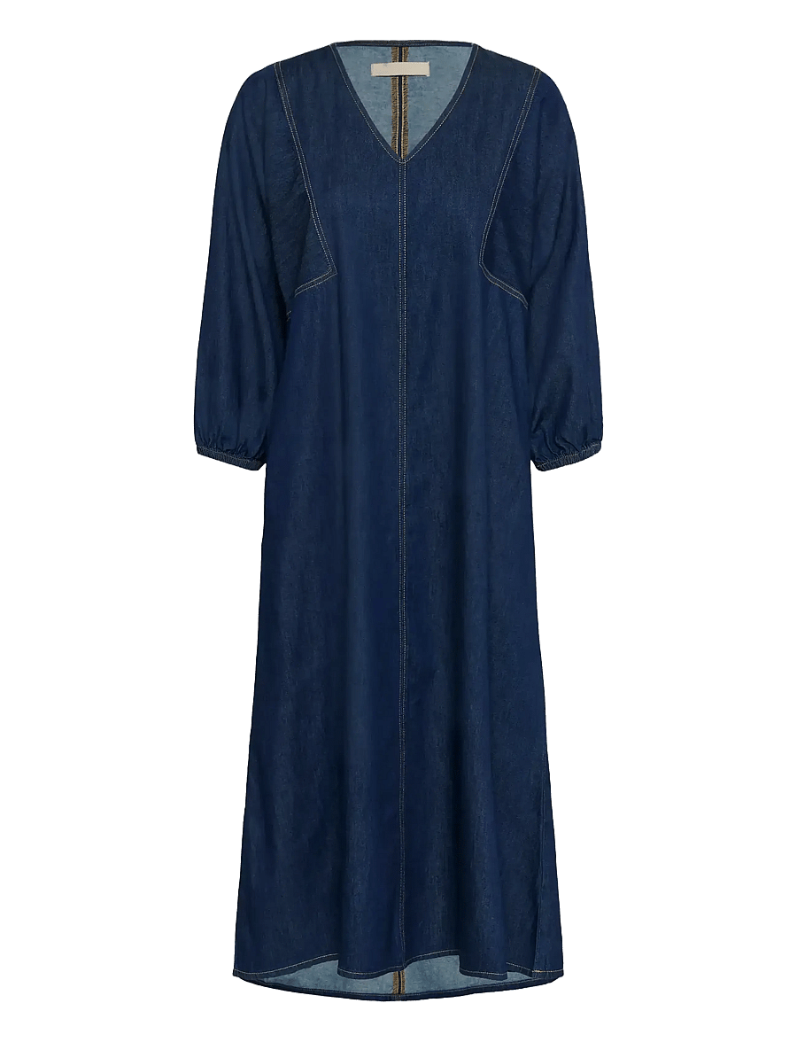 Culture - CUhilka Arpa Dress - denimkjoler - rinse wash - 1