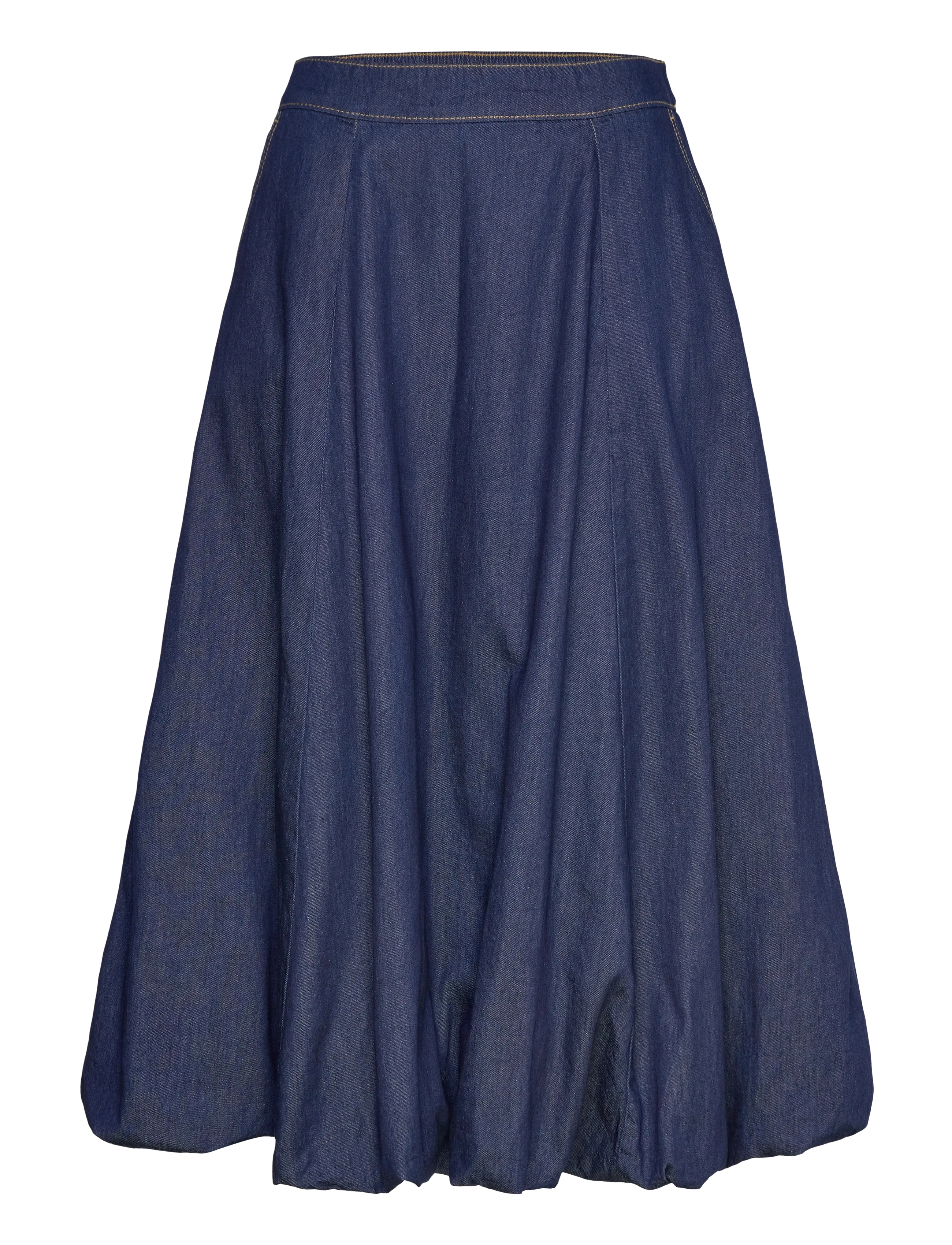 Culture CUhilka Arpa Skirt - Tøj - RINSE WASH / blue