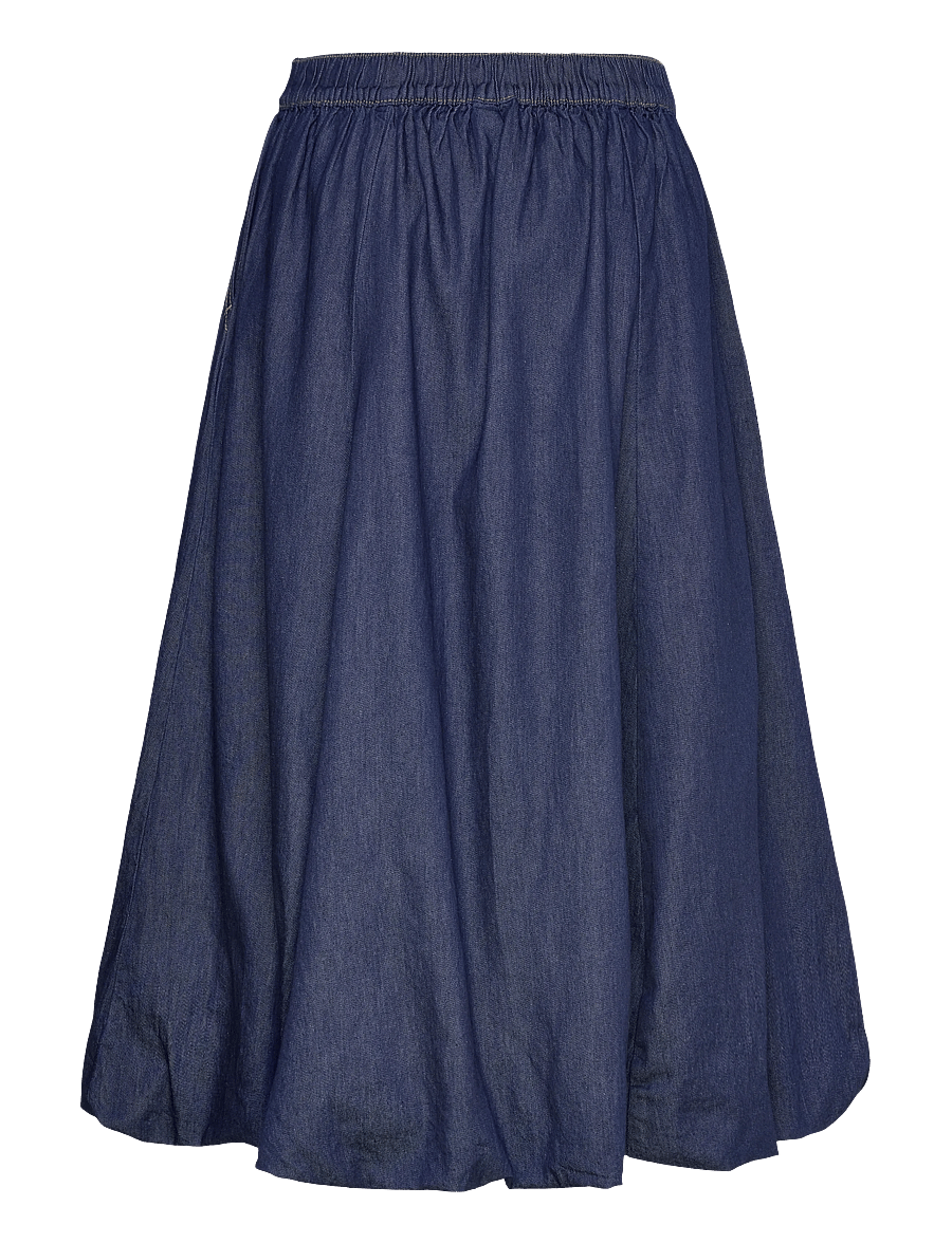 Culture - CUhilka Arpa Skirt - teksaseelikud - rinse wash - 1