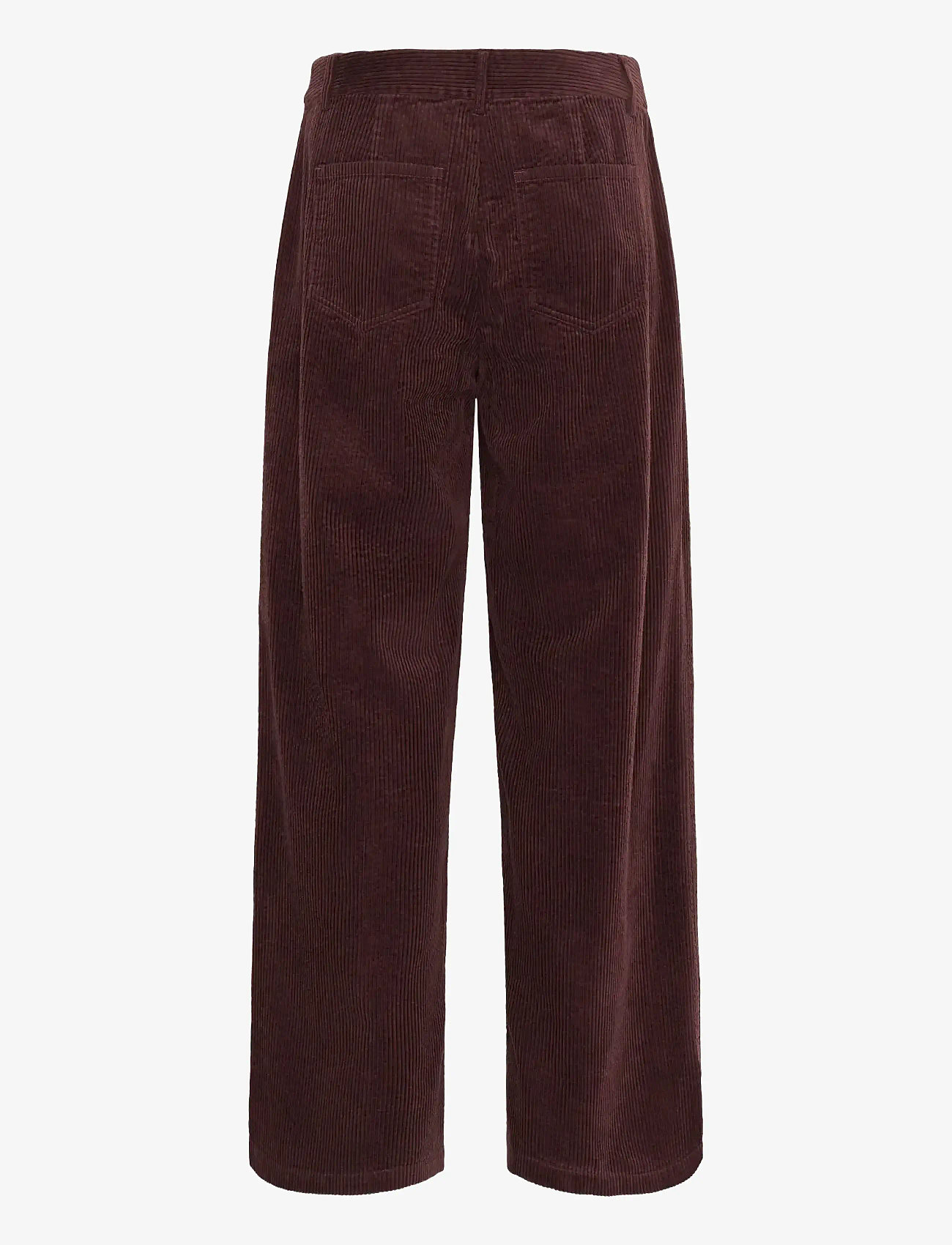 Culture - CUbaela Klay Pants - spodnie proste - bitter chocolate - 2