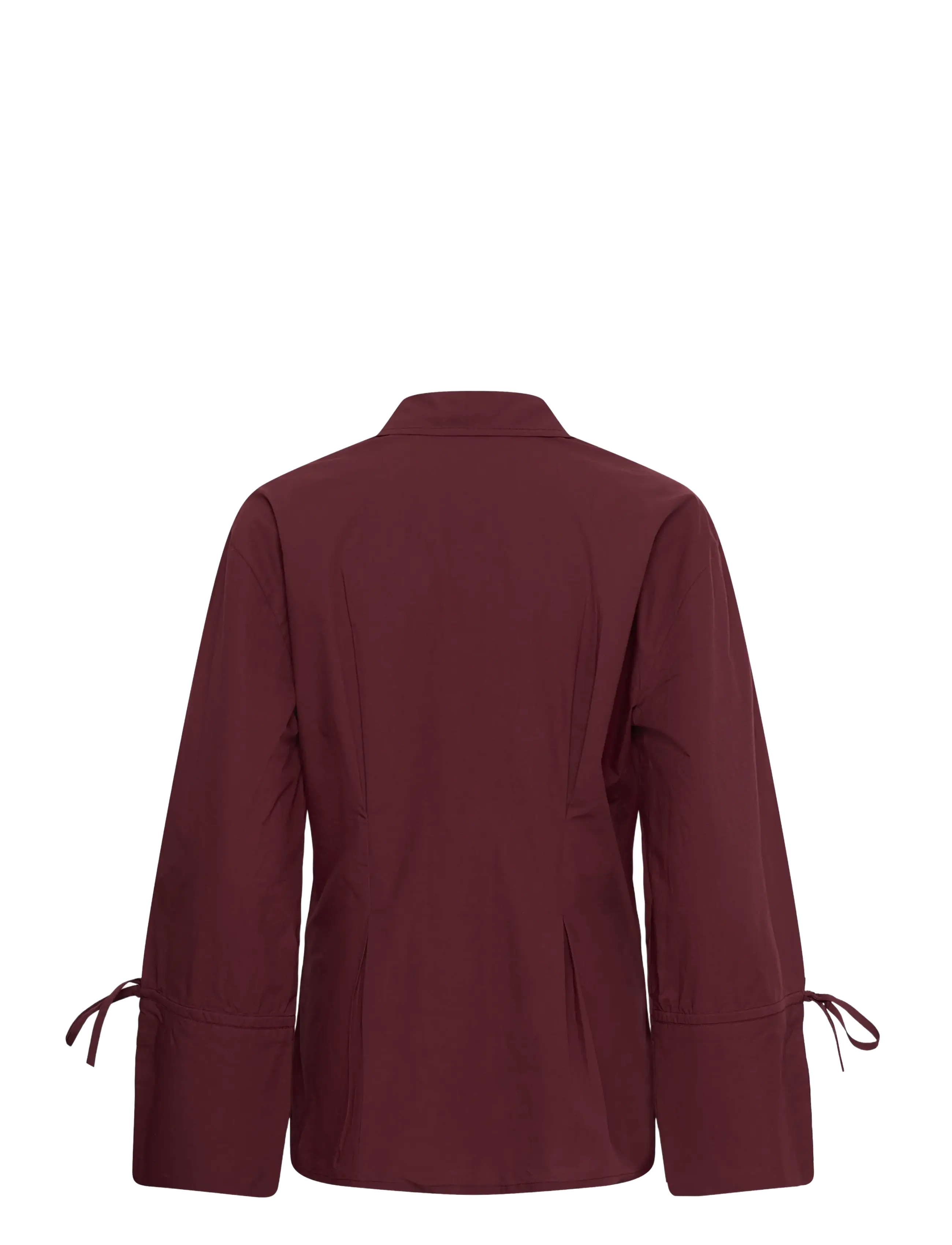 Culture - CUallison Olena Fitted Shirt - langærmede skjorter - chocolate truffle - 1