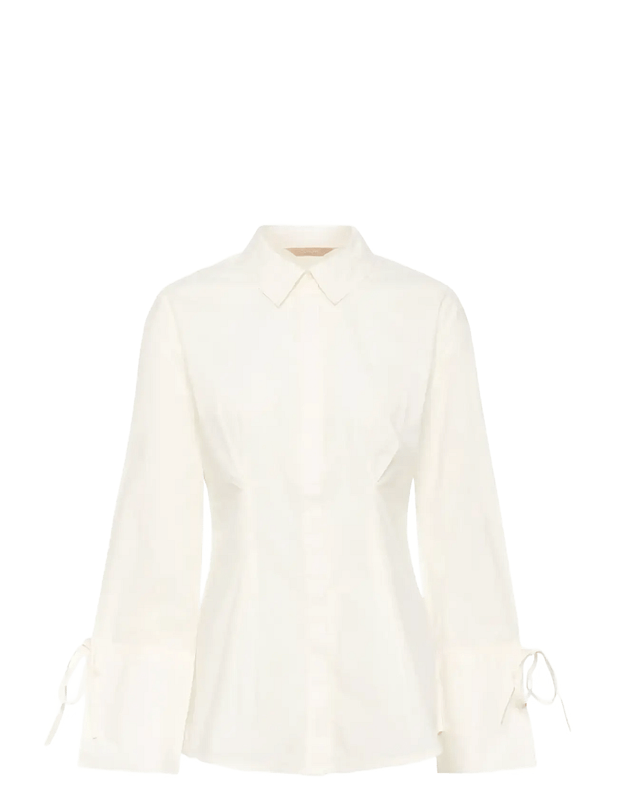 Culture - CUallison Olena Fitted Shirt - spring gardenia - 1