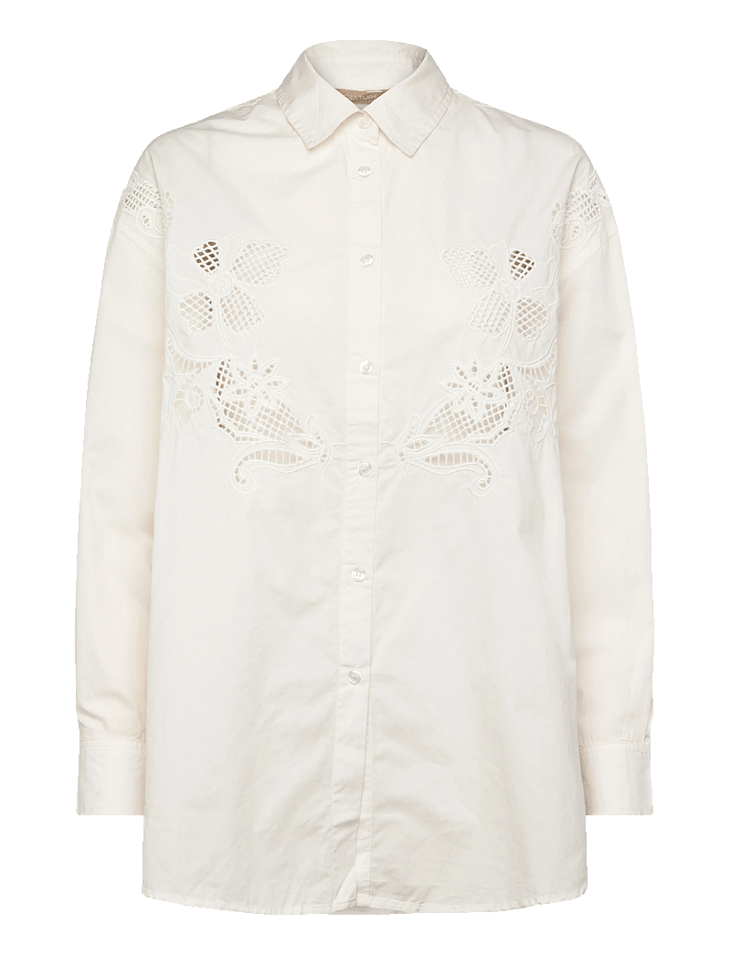 Culture - CUallison Olena Shirt - langärmlige hemden - spring gardenia - 0