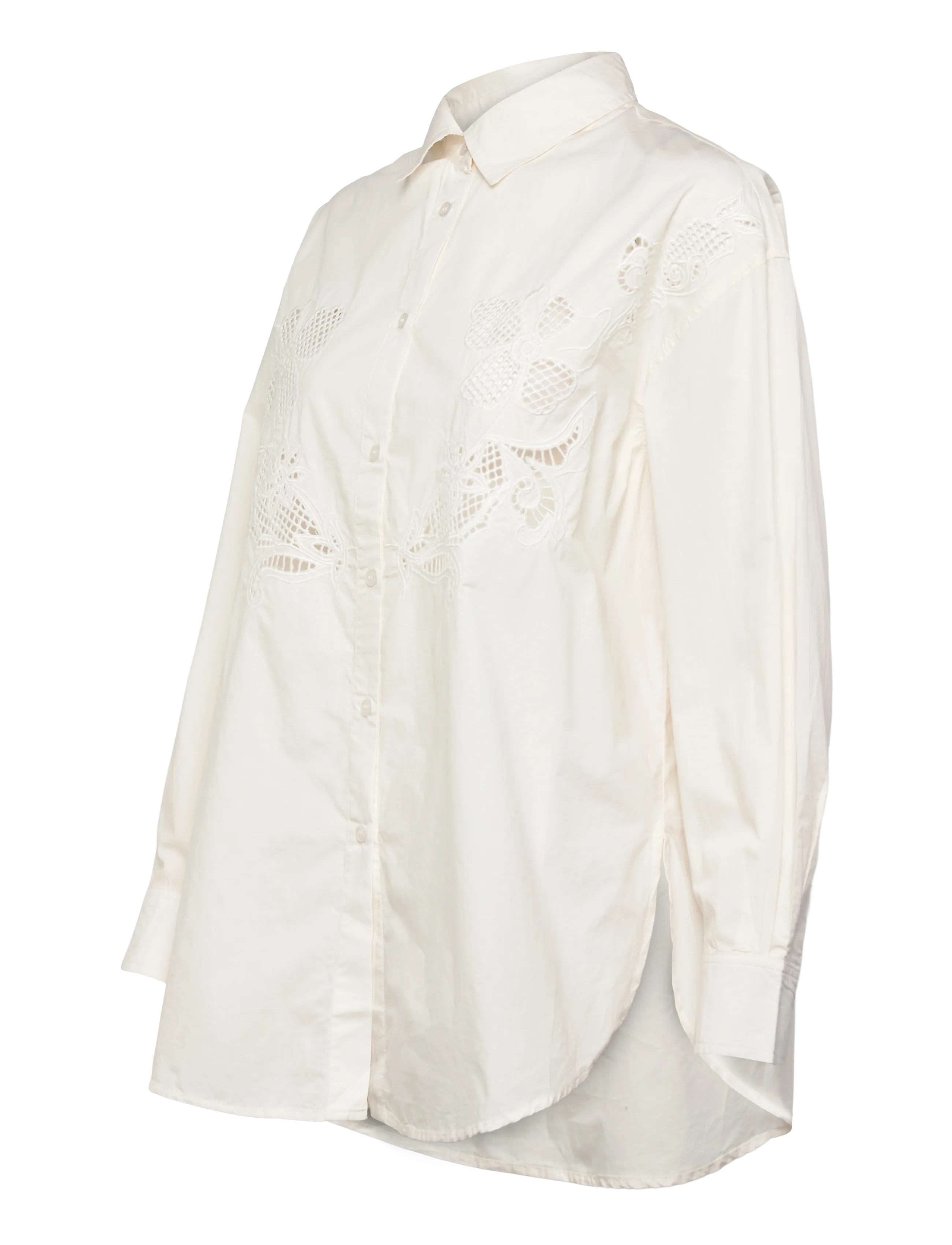 Culture - CUallison Olena Shirt - langermede skjorter - spring gardenia - 2
