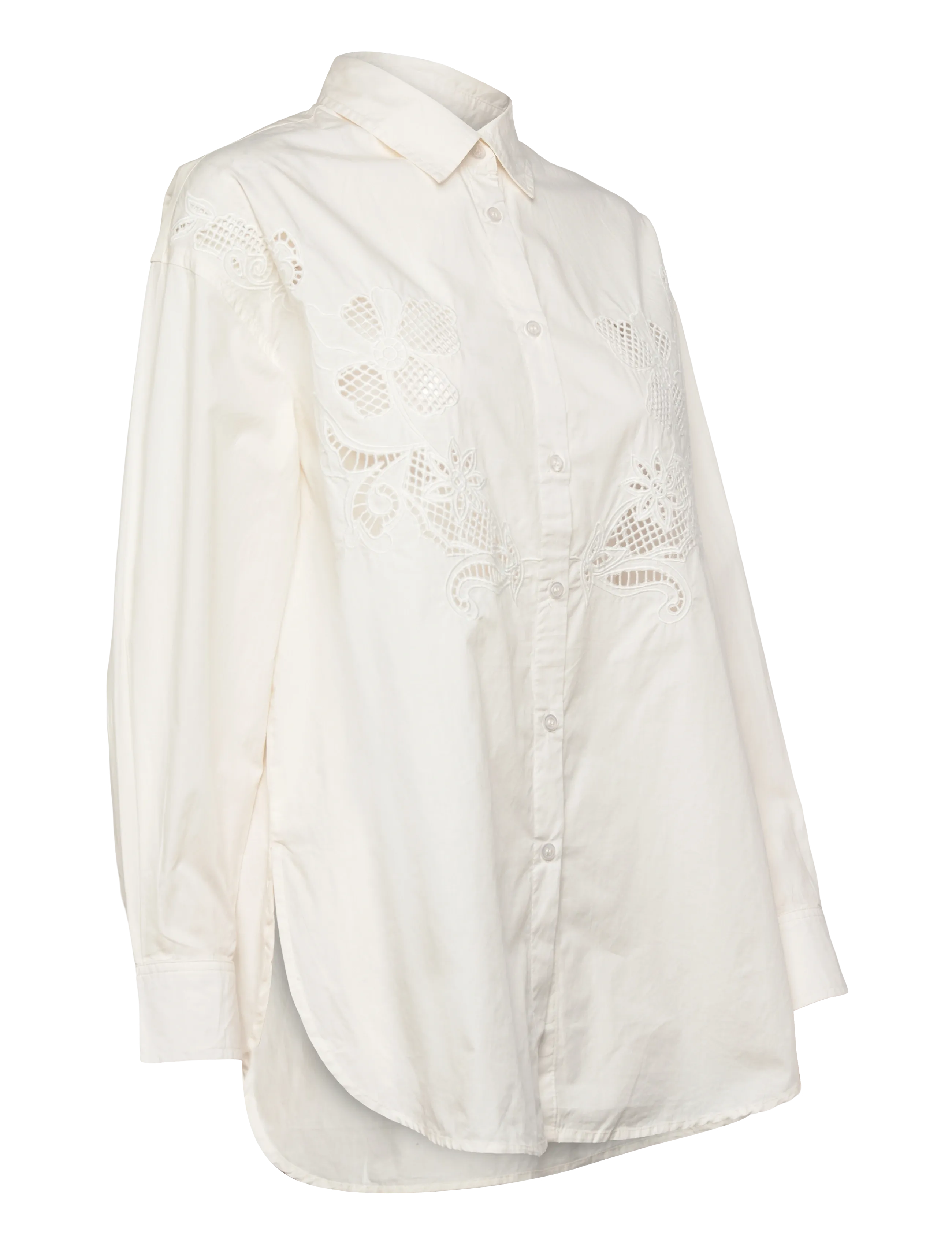Culture - CUallison Olena Shirt - langermede skjorter - spring gardenia - 3