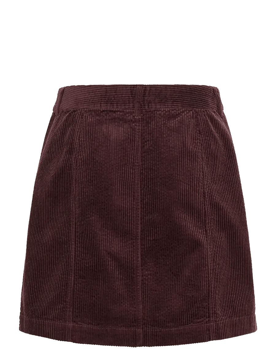 Culture - CUbaela Klay Skirt - kurze röcke - bitter chocolate - 2