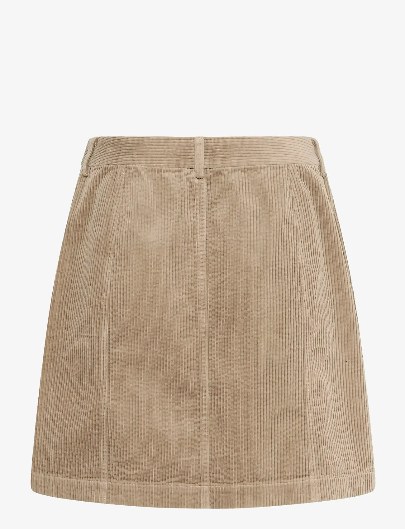 Culture - CUbaela Klay Skirt - miniseelikud - timber wolf - 2