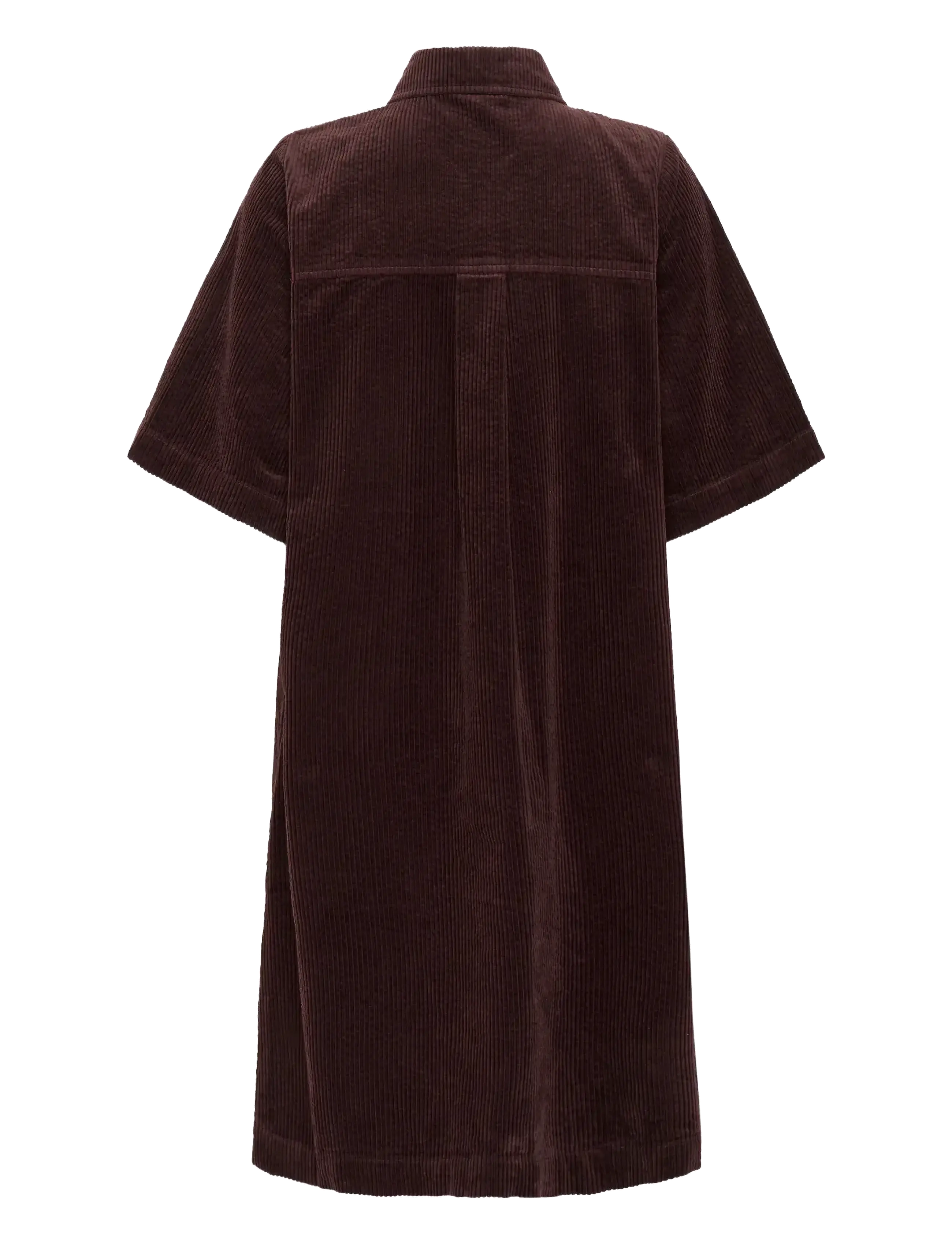 Culture - CUbaela Klay Dress - skjortekjoler - bitter chocolate - 2