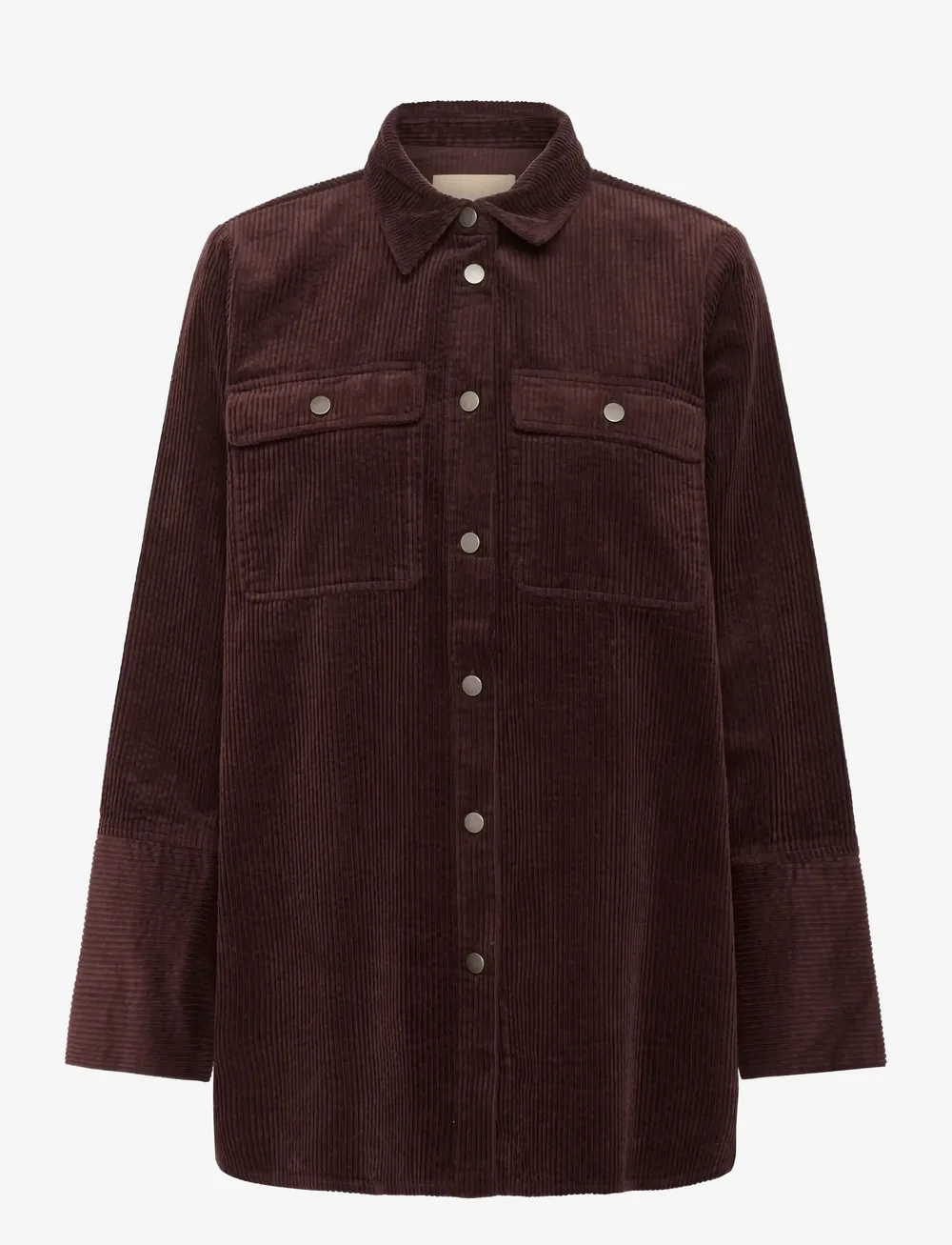 Culture - CUbaela Klay Shirt Jacket - overshirts - bitter chocolate - 1