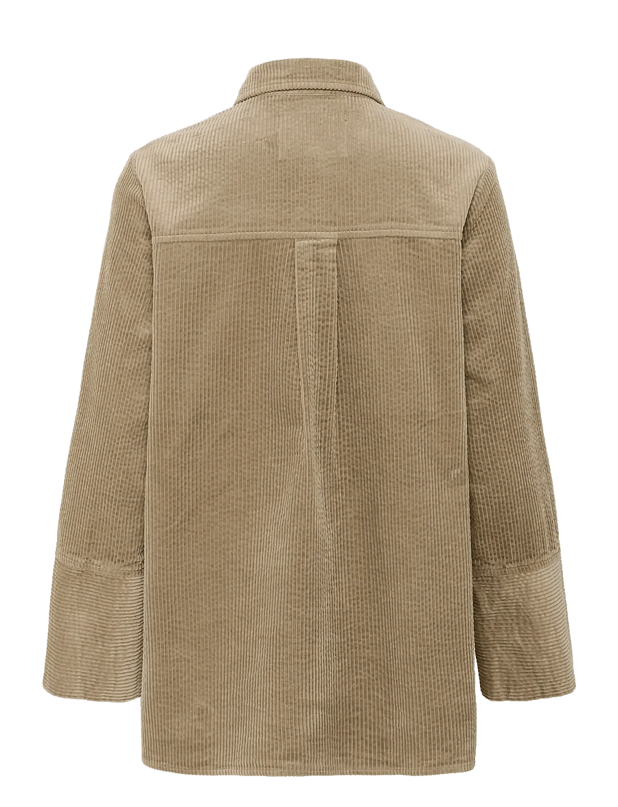 Culture - CUbaela Klay Shirt Jacket - overshirts - timber wolf - 2