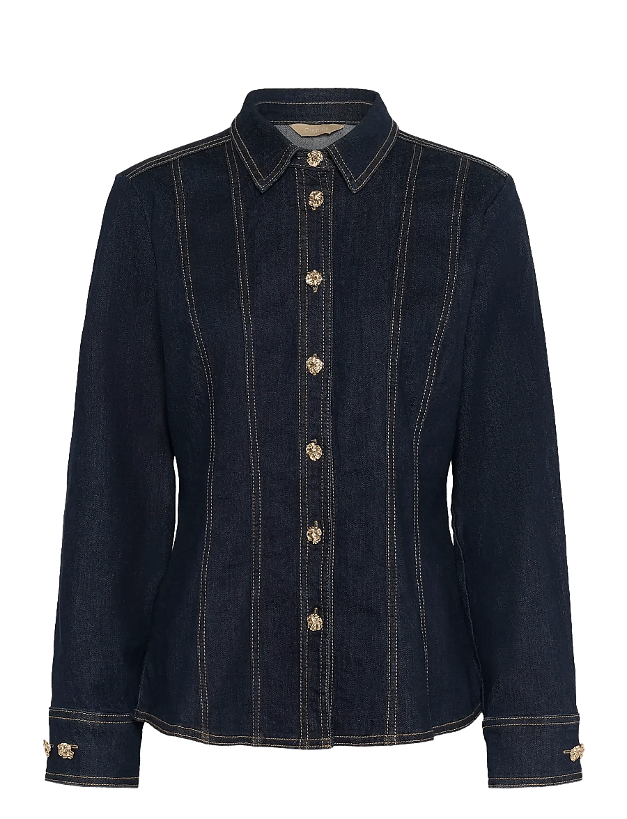Culture - CUbobbie Denim Shirt - denim shirts - rinse wash - 1