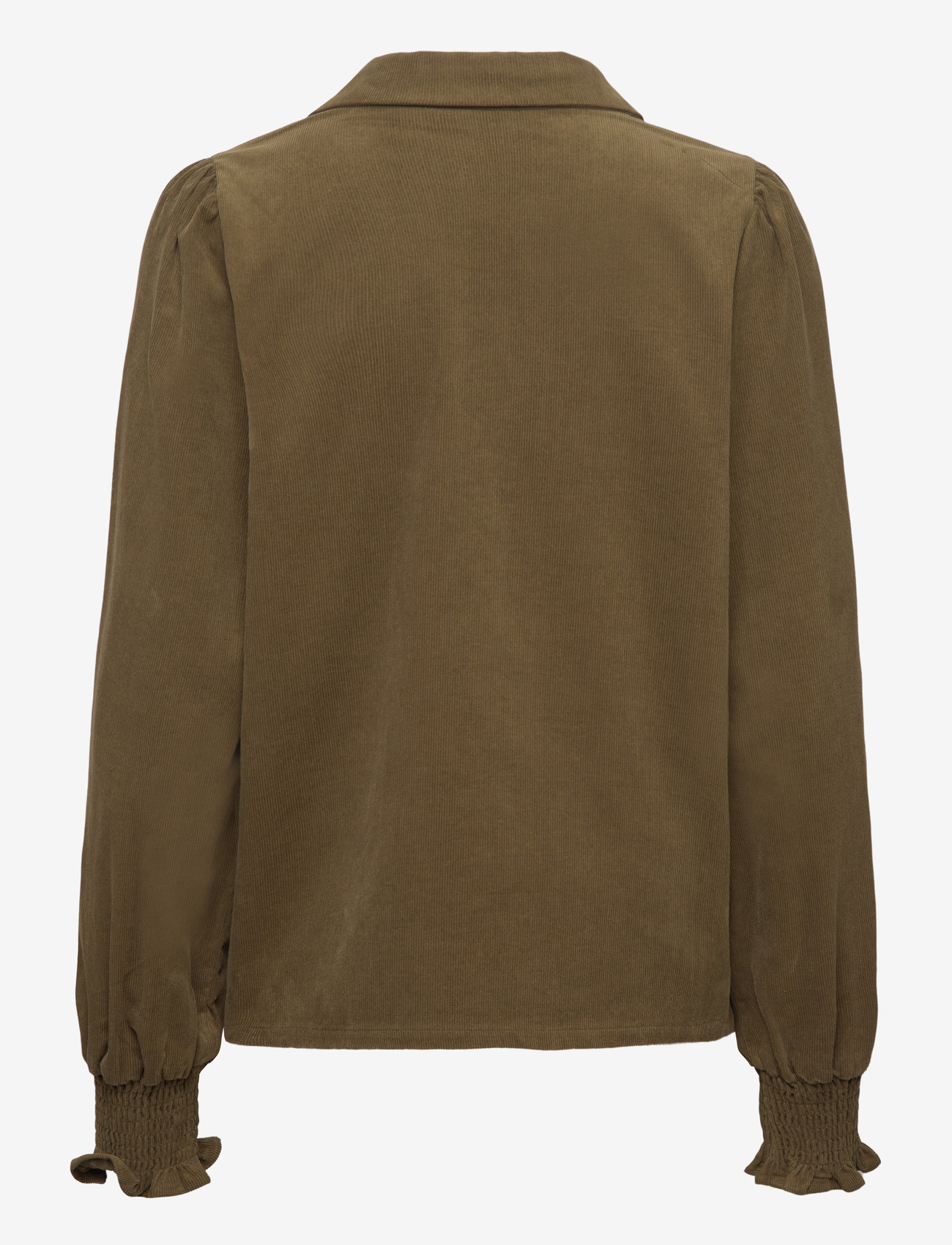 Culture - CUrhaena Blouse - langærmede bluser - burnt olive - 1