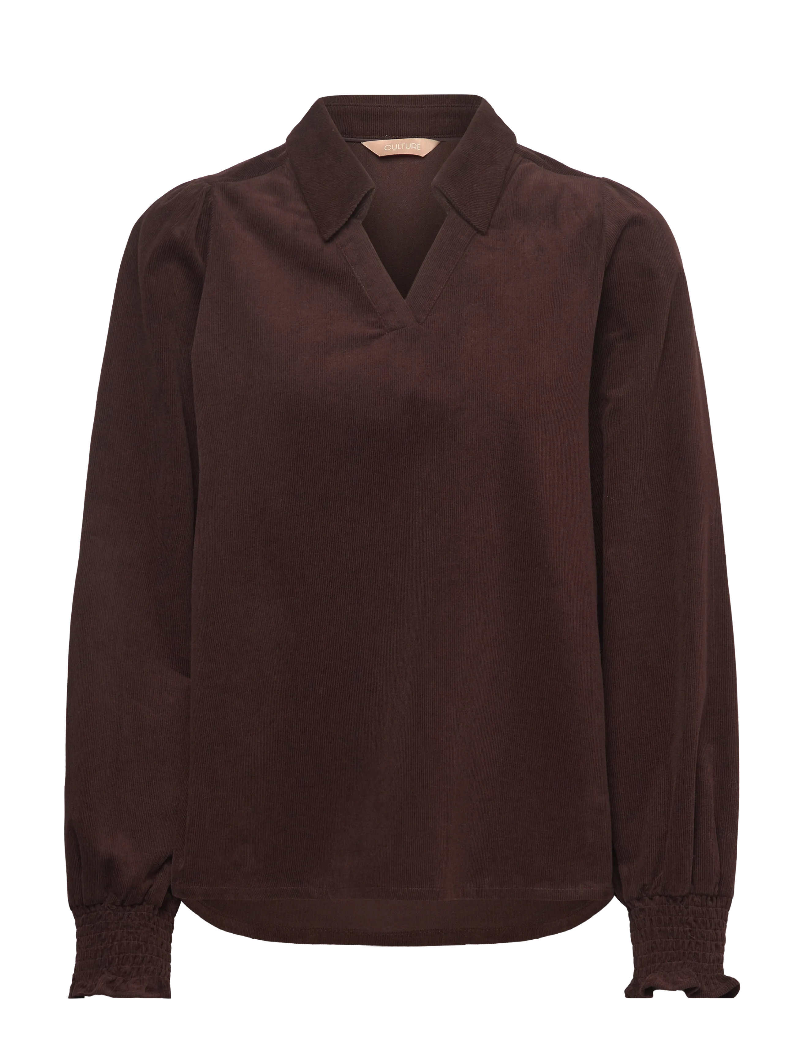 Culture CUrhaena Blouse - Blusar - COFFEE BEAN / brown