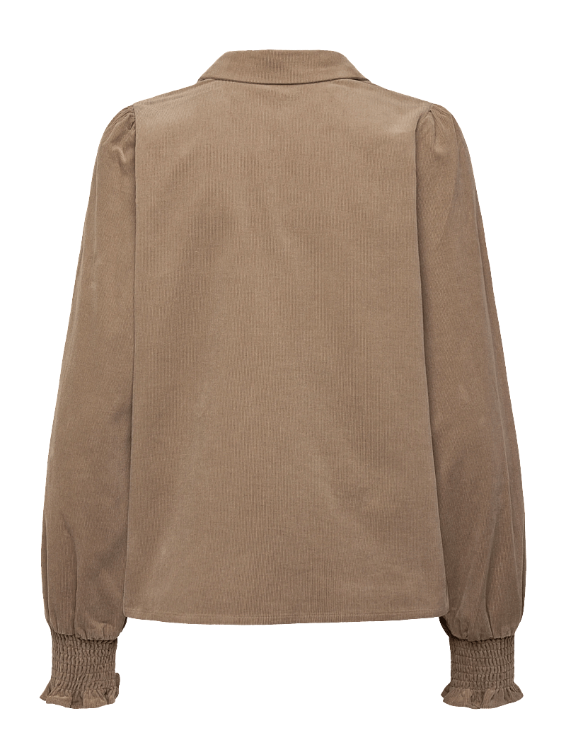 Culture - CUrhaena Blouse - langærmede bluser - timber wolf - 1
