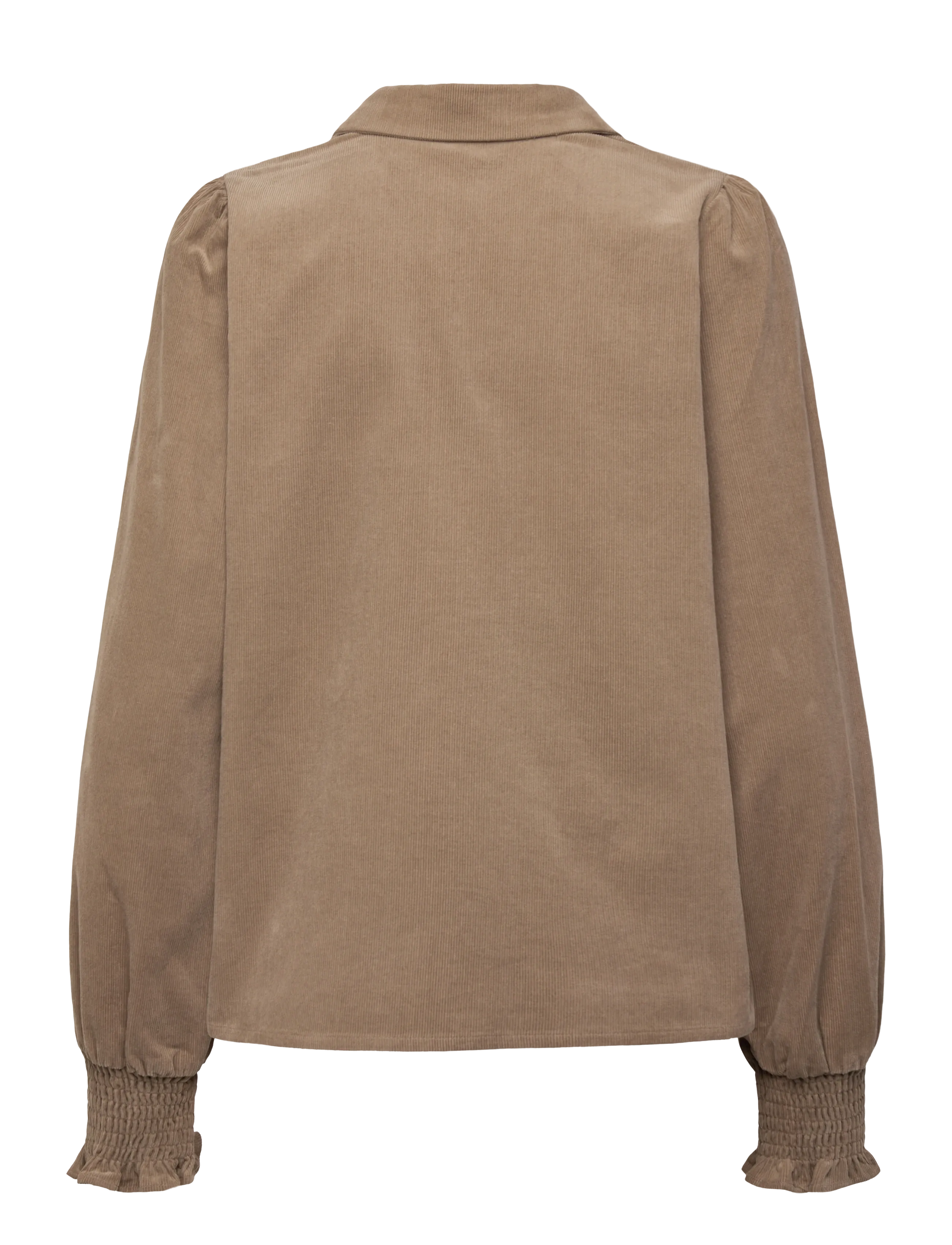 Culture - CUrhaena Blouse - långärmade blusar - timber wolf - 1