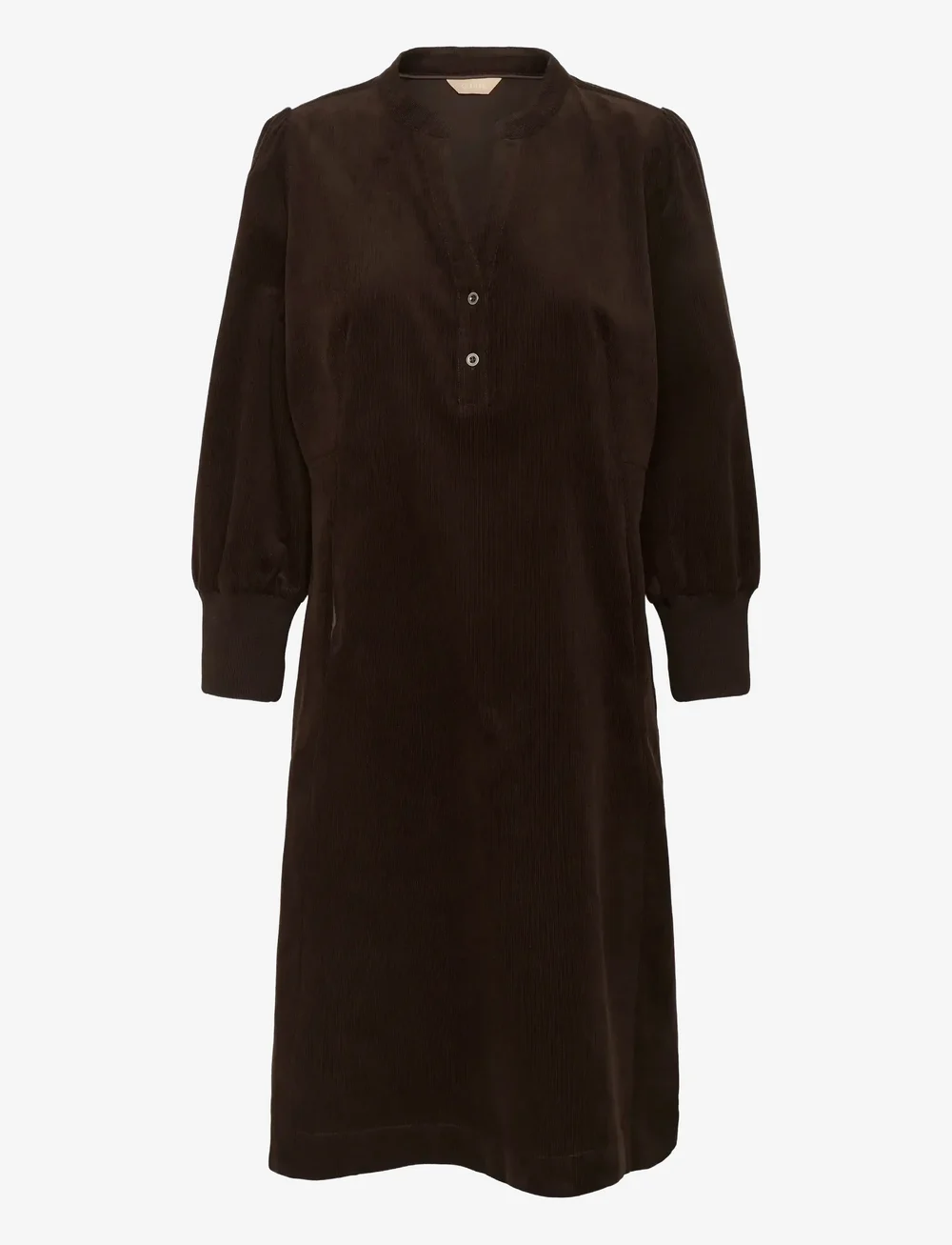 Culture - CUrhaena Dress - skjortklänningar - coffee bean - 1