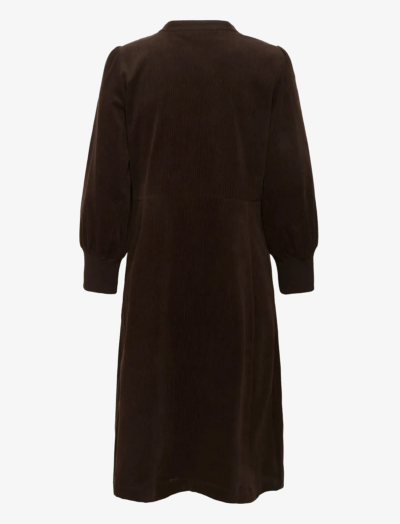 Culture - CUrhaena Dress - skjortklänningar - coffee bean - 2