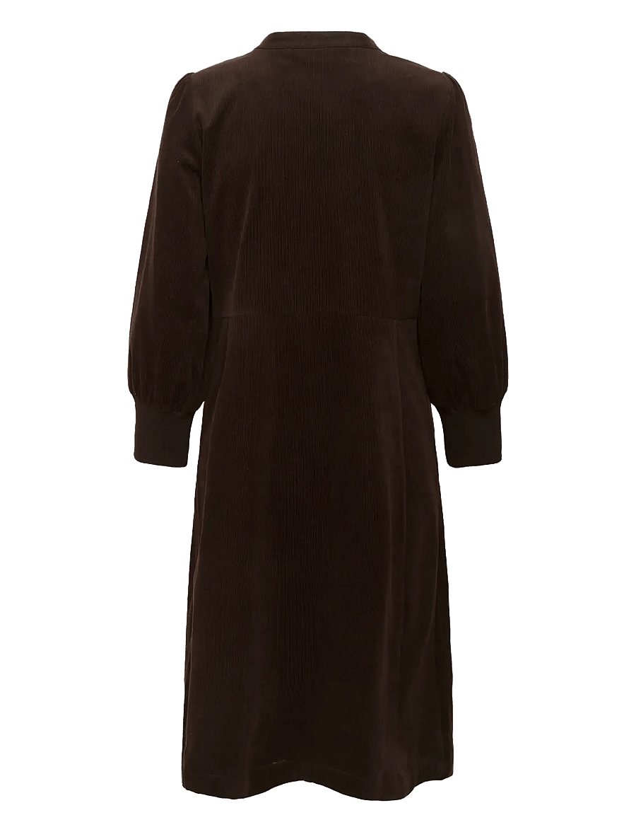 Culture - CUrhaena Dress - särkkleidid - coffee bean - 2