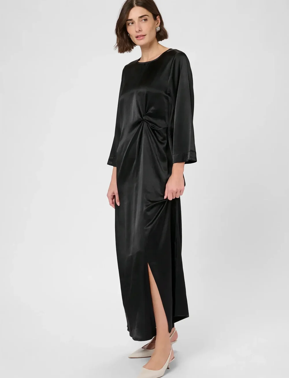 Culture - CUmollie Dress - robes midi - black - 4