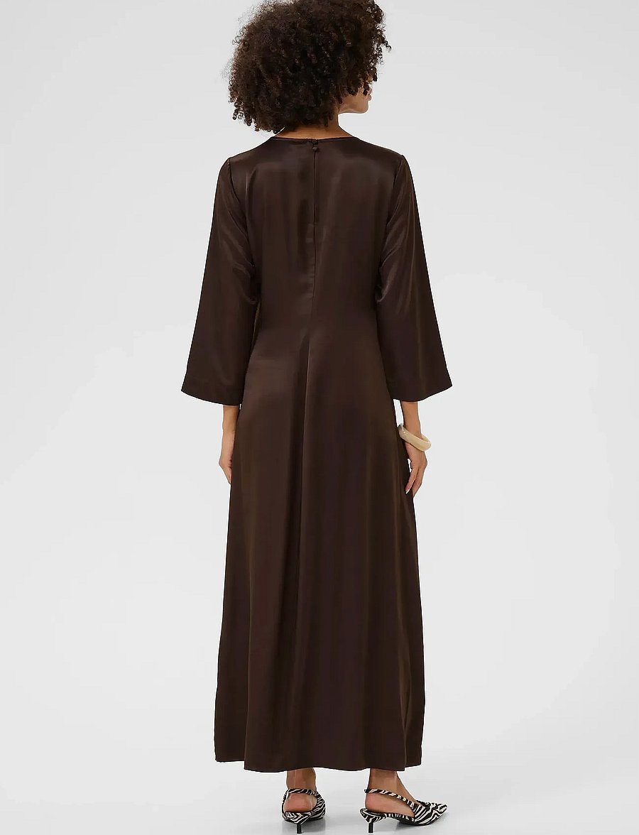 Culture - CUmollie Dress - midi-jurken - coffee bean - 3