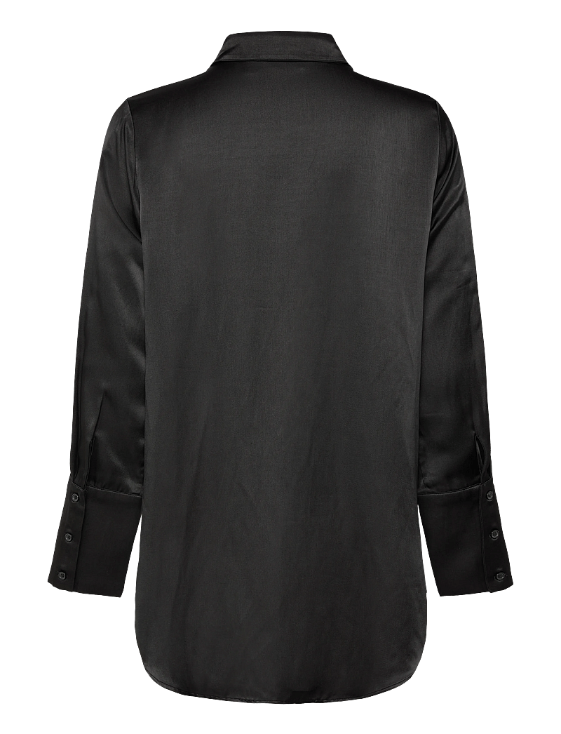 Culture - CUmollie Shirt - långärmade skjortor - black - 1