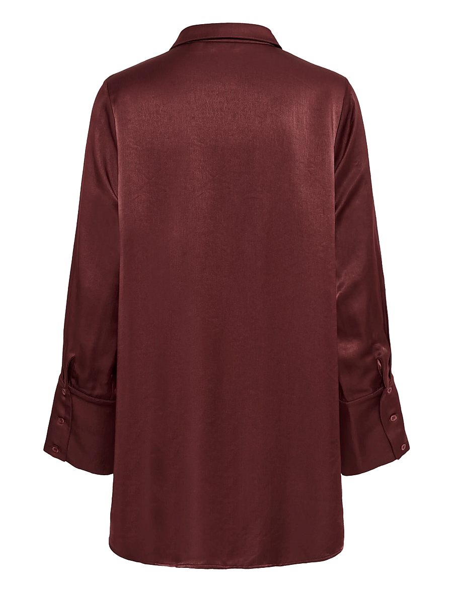 Culture - CUmollie Shirt - long-sleeved shirts - chocolate truffle - 1
