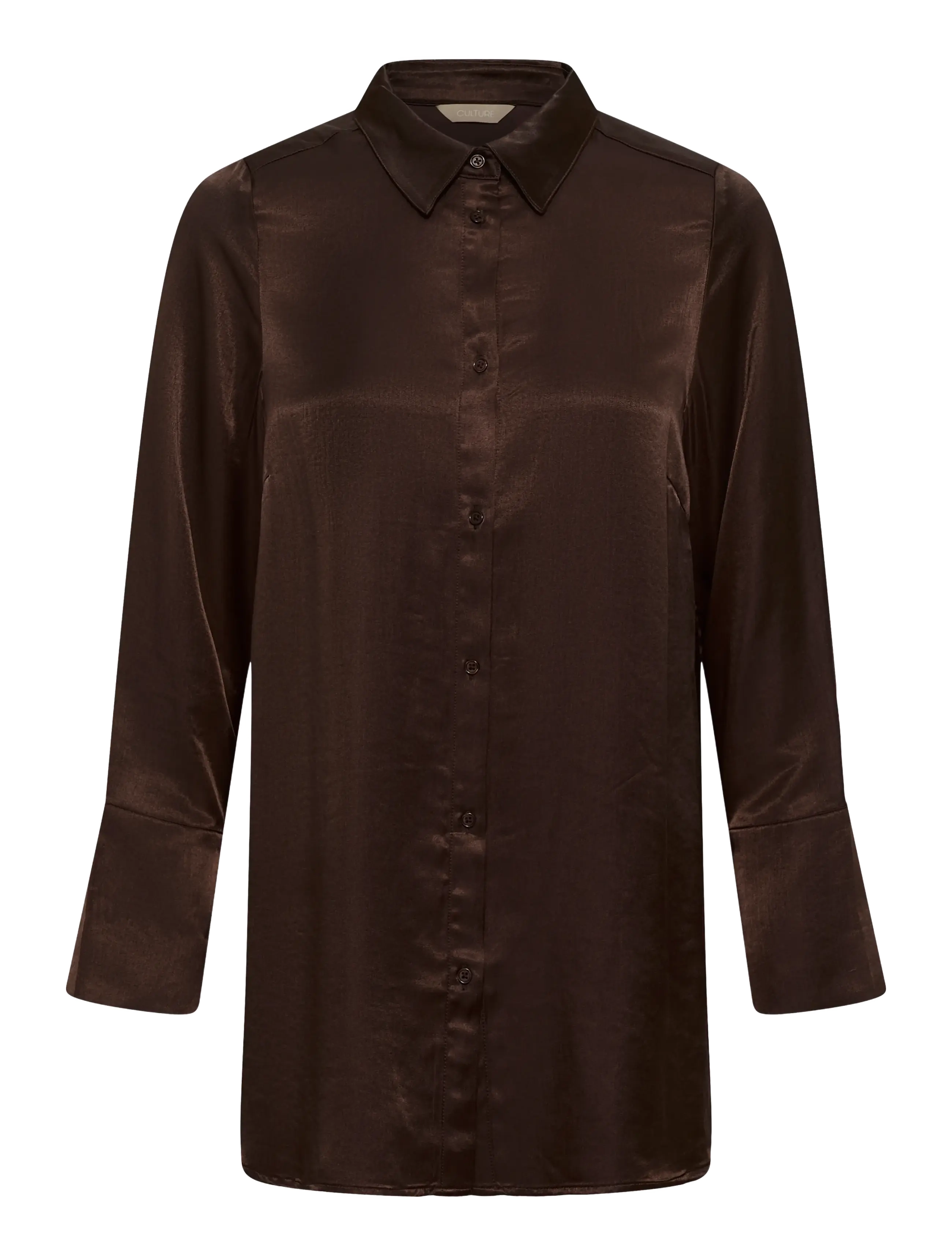 Culture CUmollie Shirt - Hemden - COFFEE BEAN / brown
