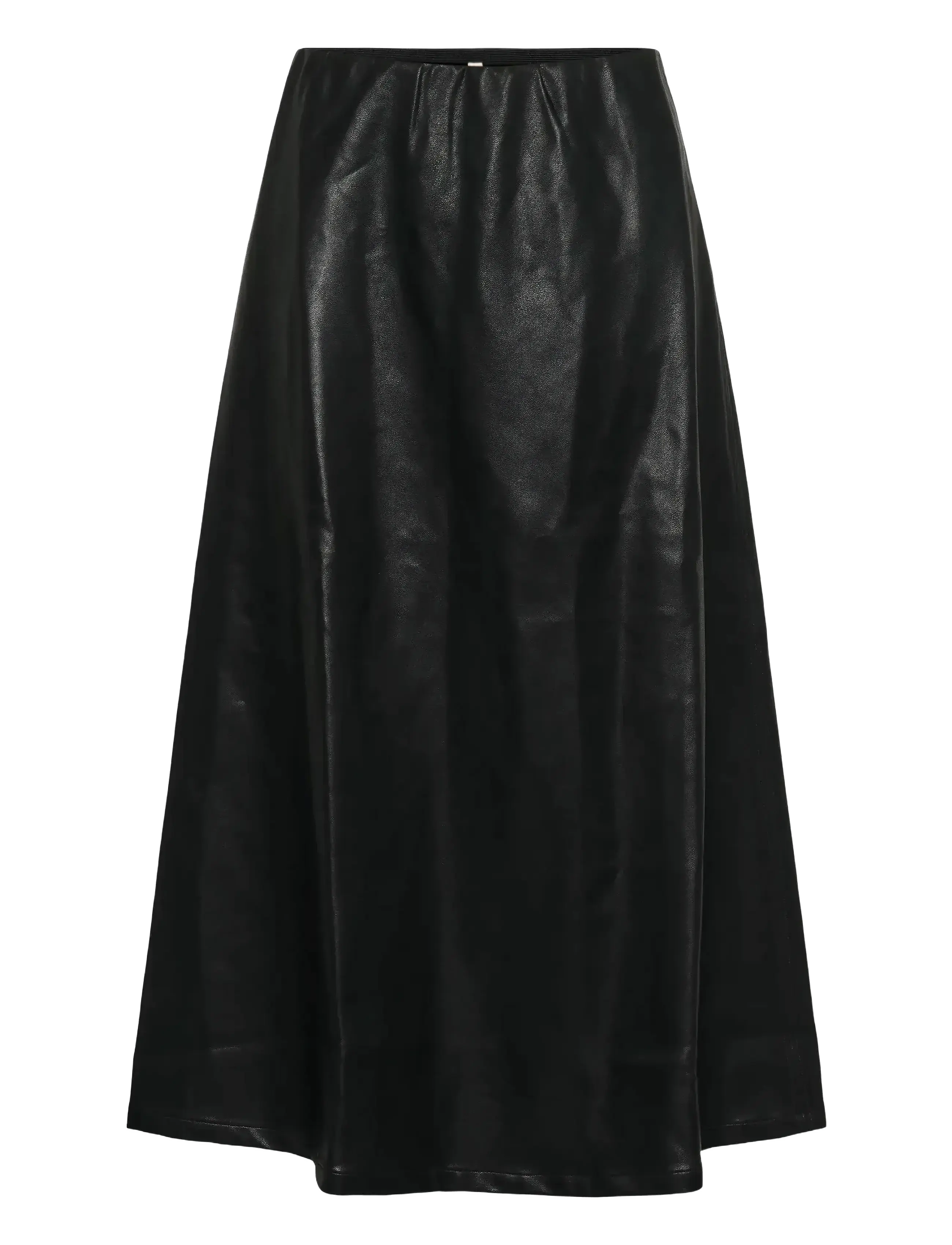 Culture CUlilli PU Skirt - Tøj - BLACK / black