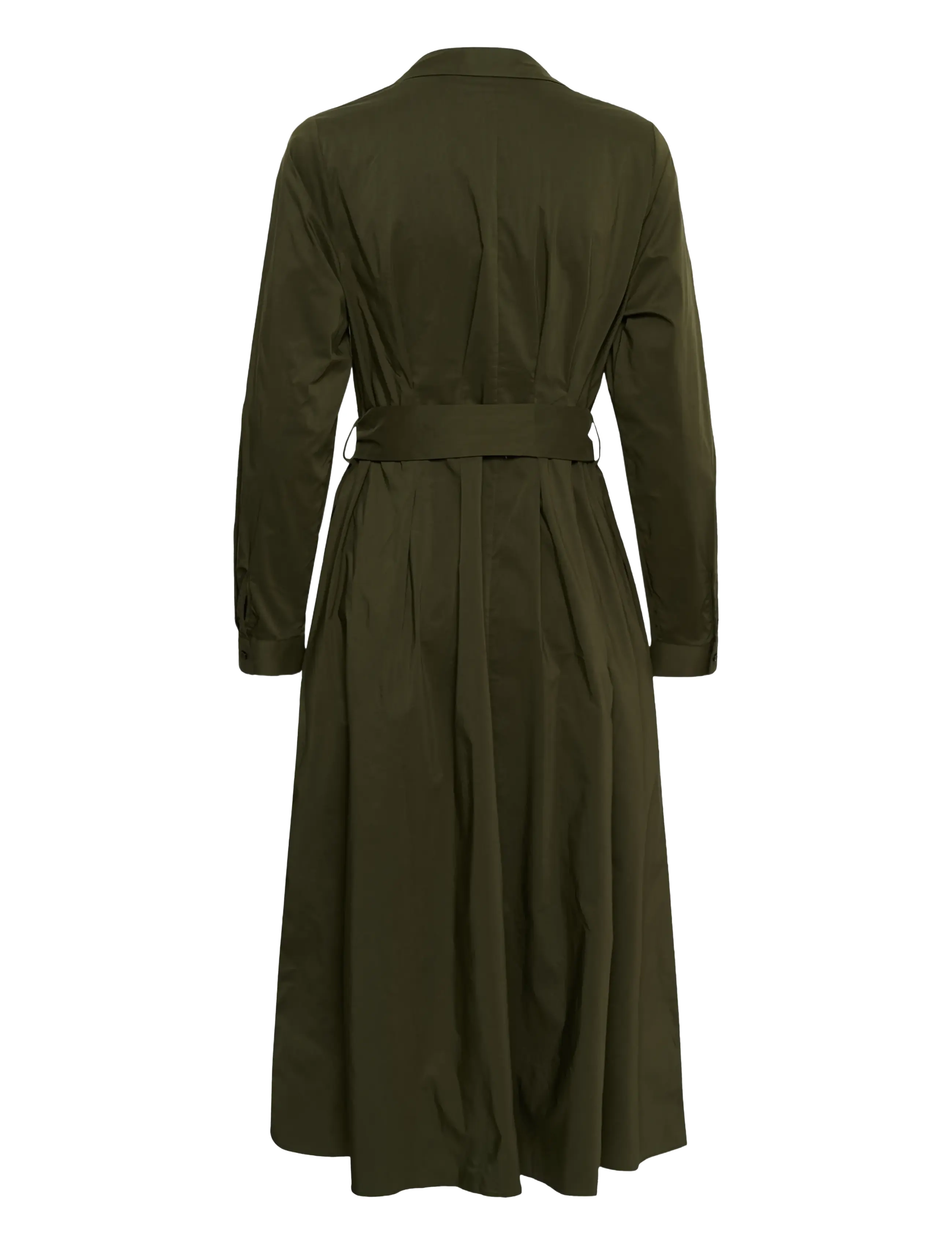 Culture - CUelna Antoinett Dress - skjortekjoler - burnt olive - 1