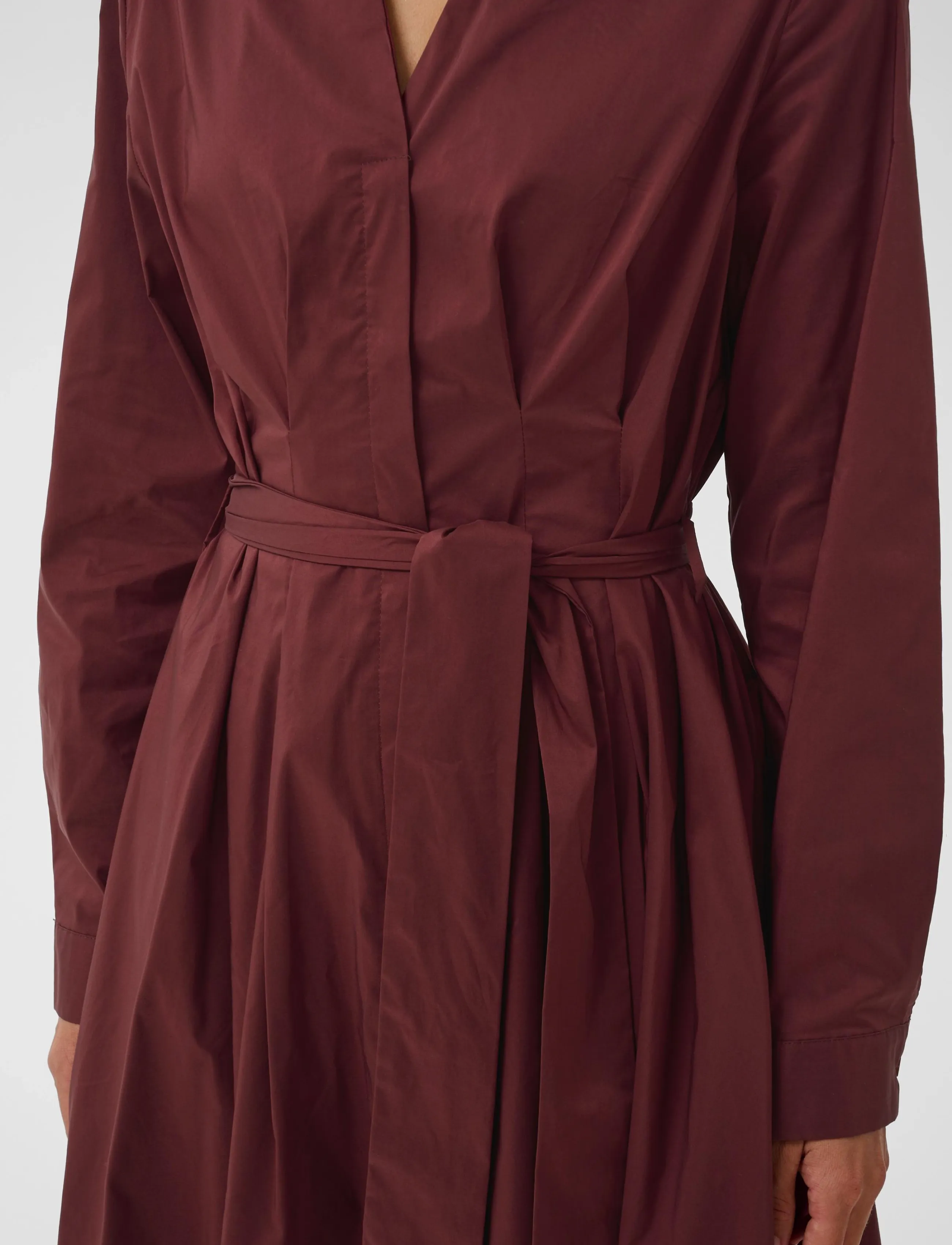 Culture - CUelna Antoinett Dress - paitamekot - chocolate truffle - 5