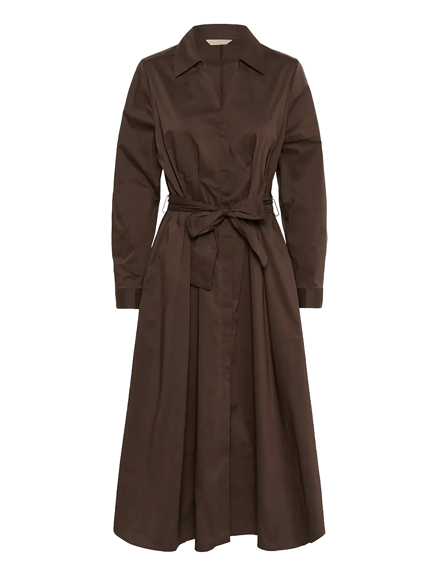 Culture - CUelna Antoinett Dress - hemdkleider - coffee bean - 1