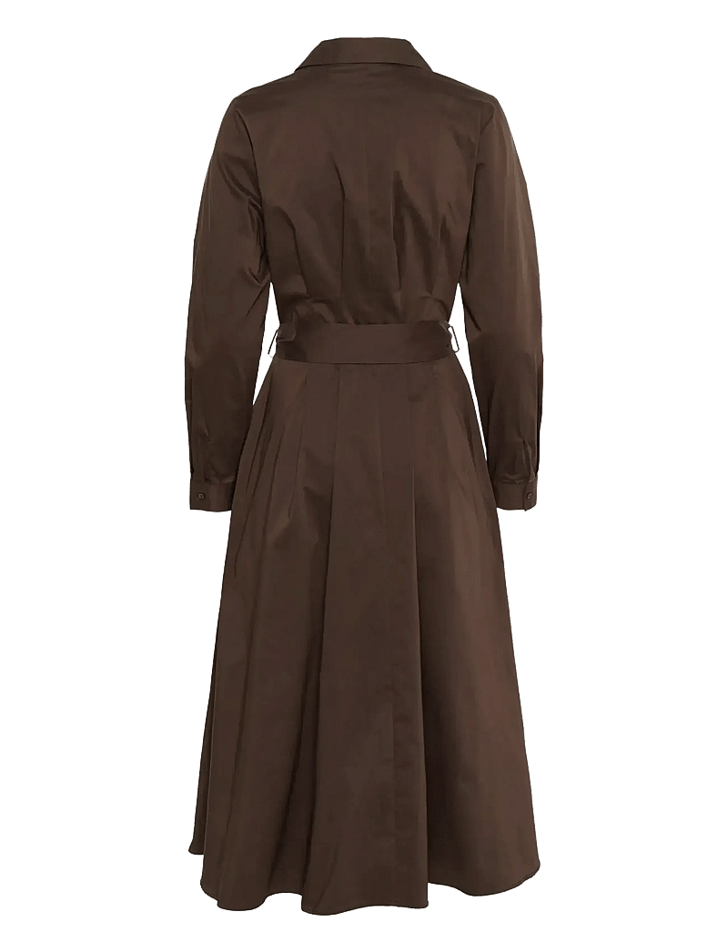 Culture - CUelna Antoinett Dress - särkkleidid - coffee bean - 2