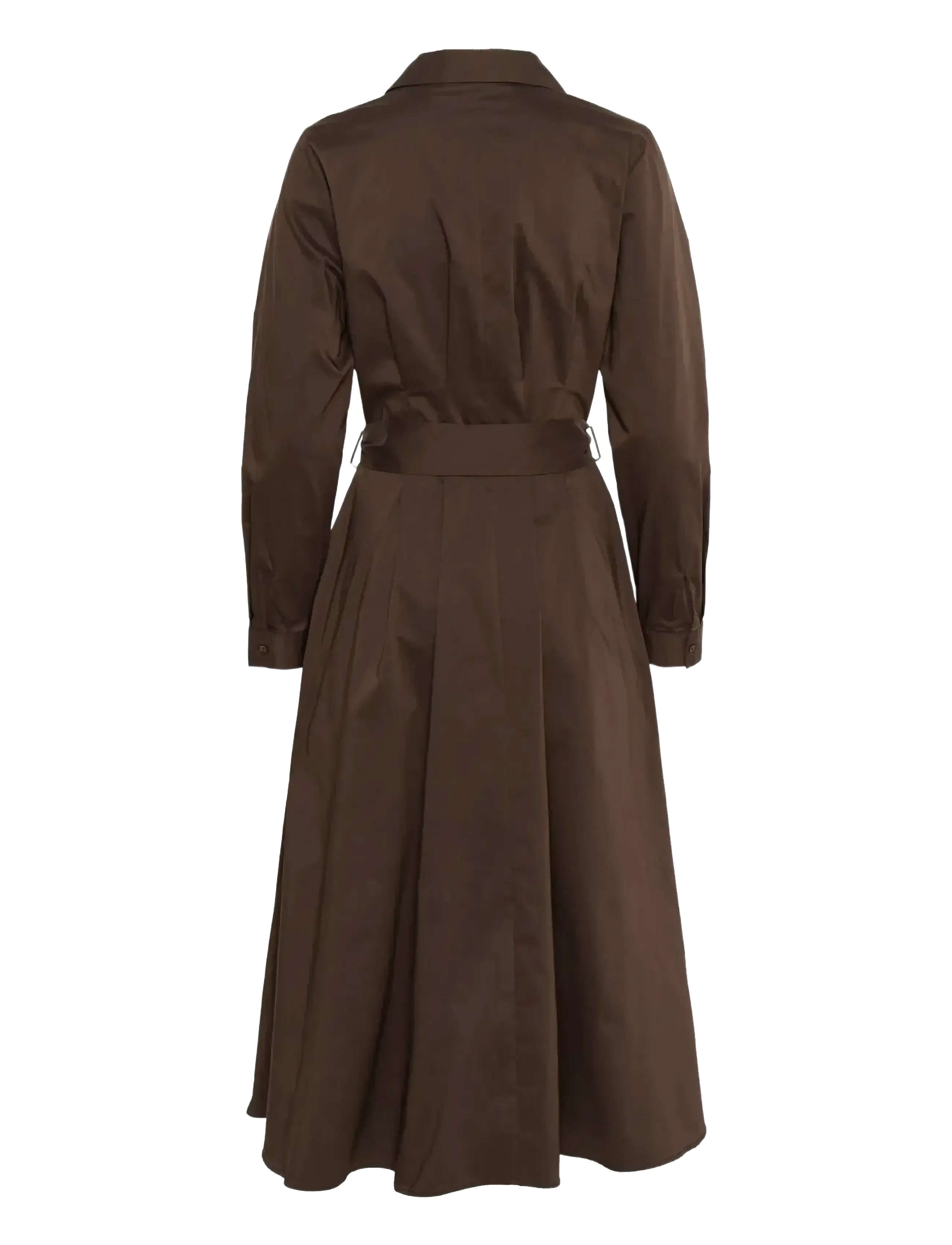 Culture - CUelna Antoinett Dress - skjortklänningar - coffee bean - 2