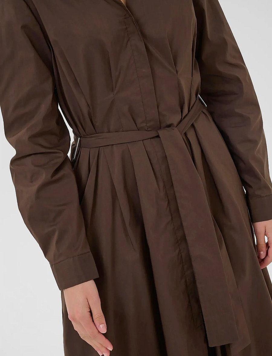 Culture - CUelna Antoinett Dress - hemdkleider - coffee bean - 4
