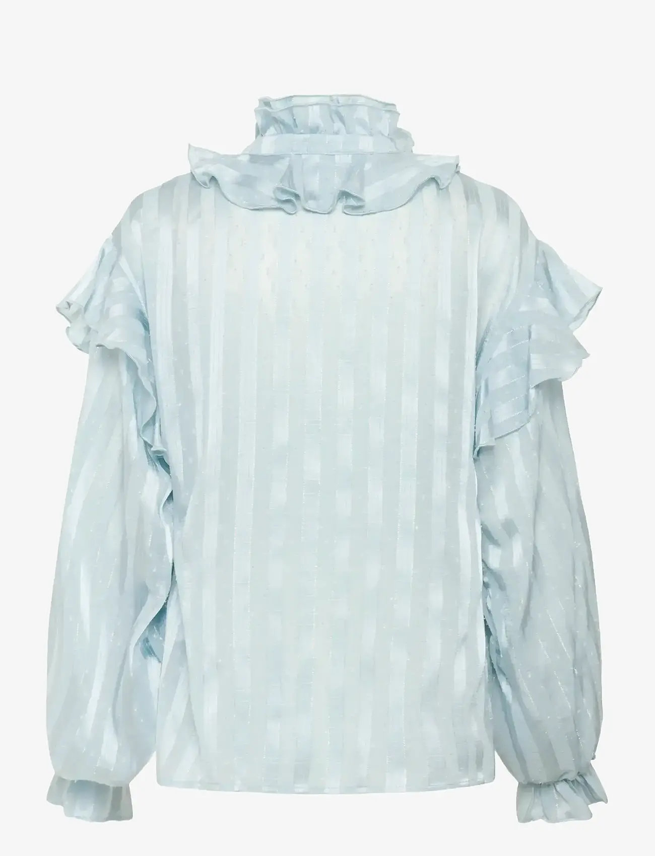 Culture - CUflowy Blouse - langærmede bluser - serenity - 2