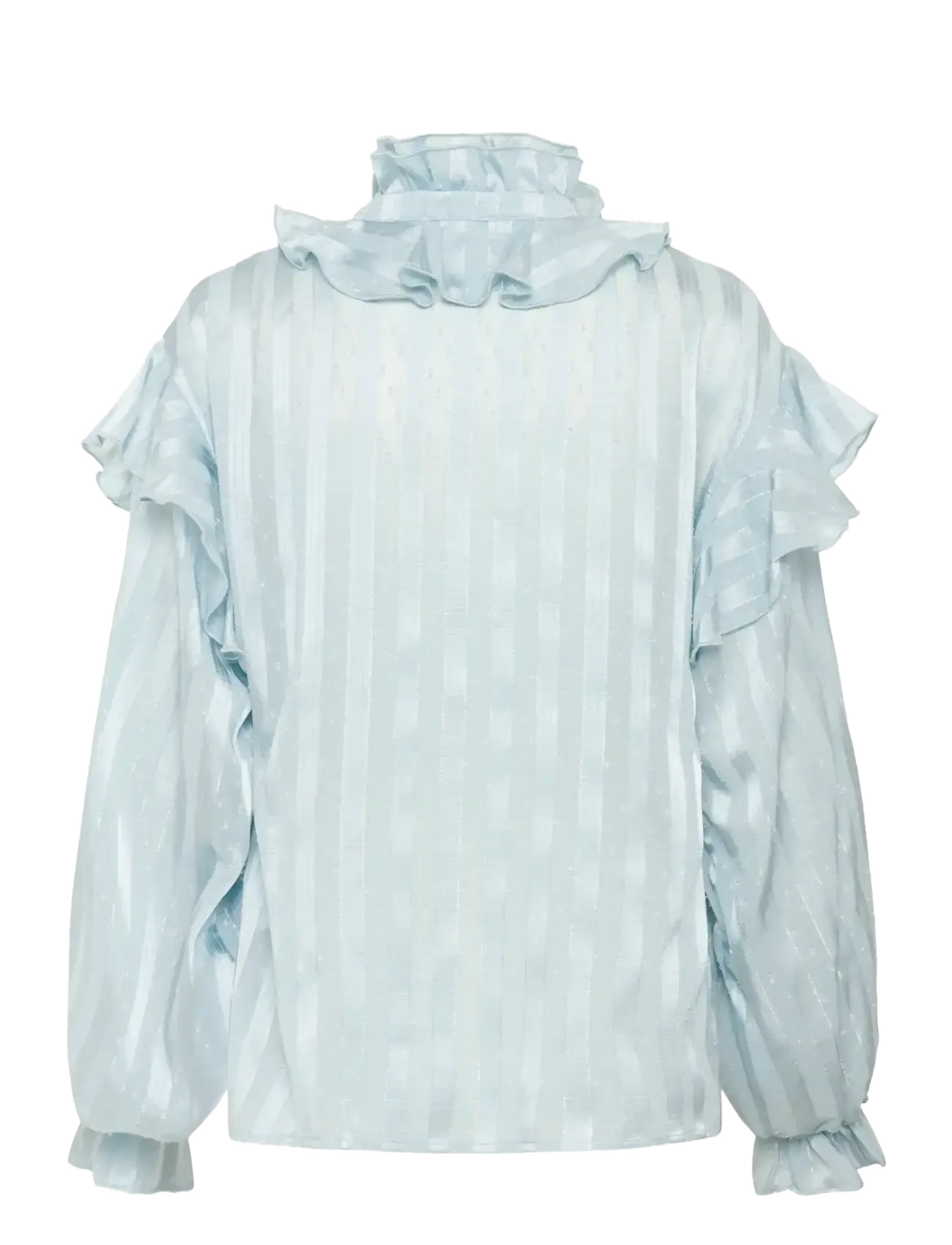 Culture - CUflowy Blouse - langærmede bluser - serenity - 2